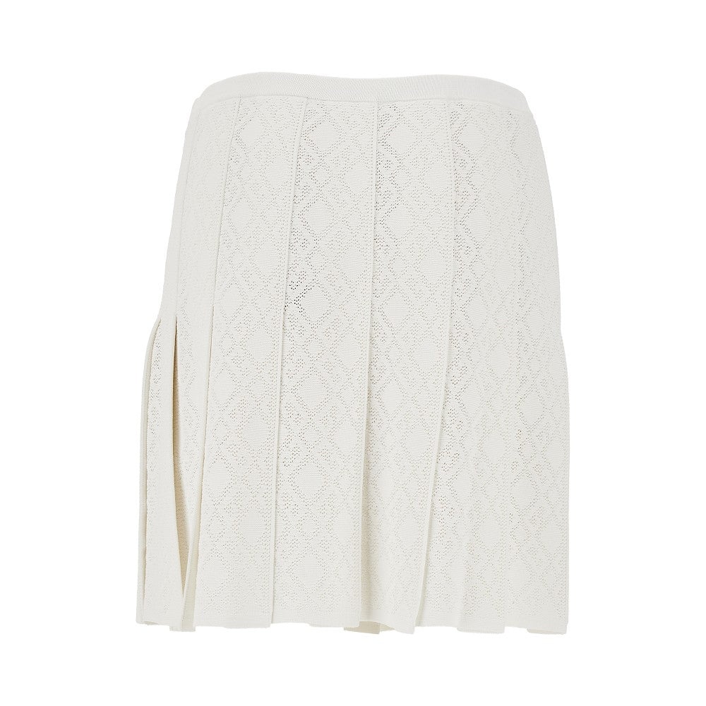 MONOGRAM 72 JACQUARD KNITTED MINI SKIRT - 3