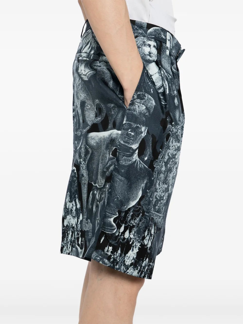 HUBERT-PRINT BERMUDA SHORTS - 5
