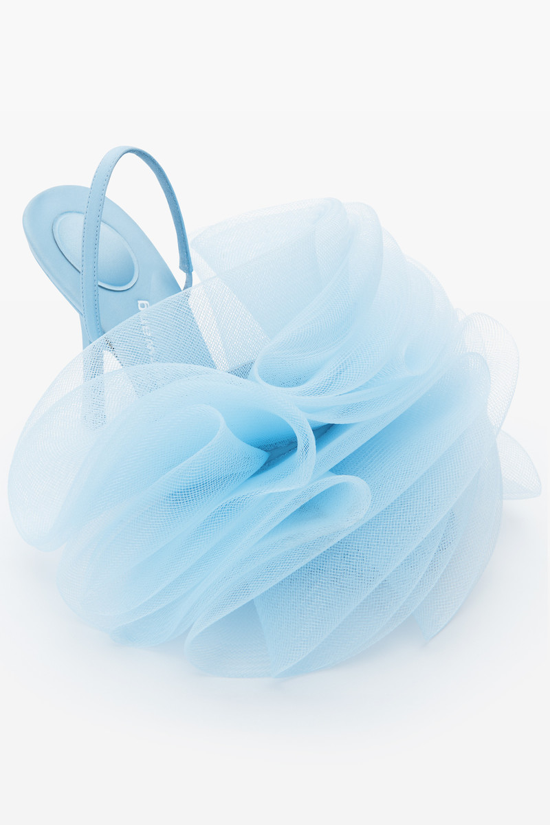 POM 105 SLINGBACK IN MESH/SATIN 2