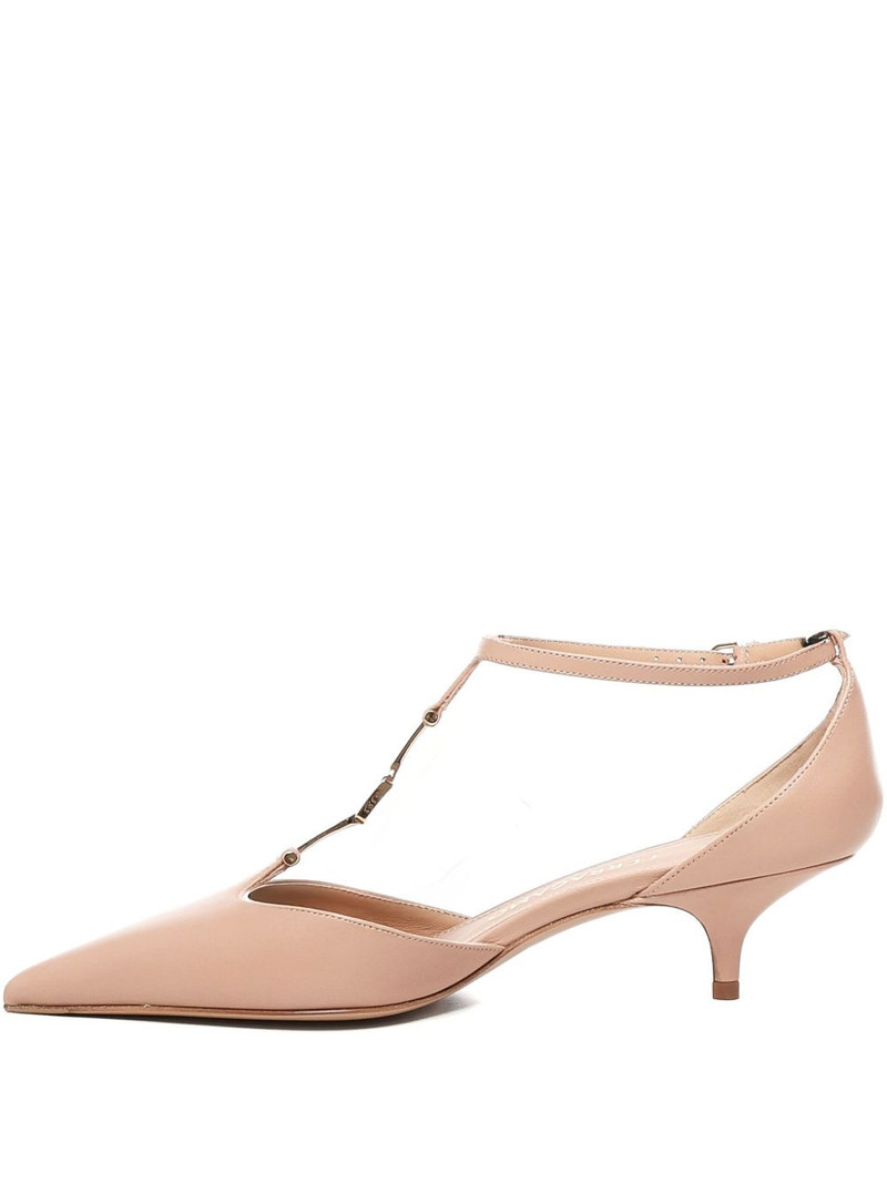 40mm ankle-strap pointed-toe pumps 1