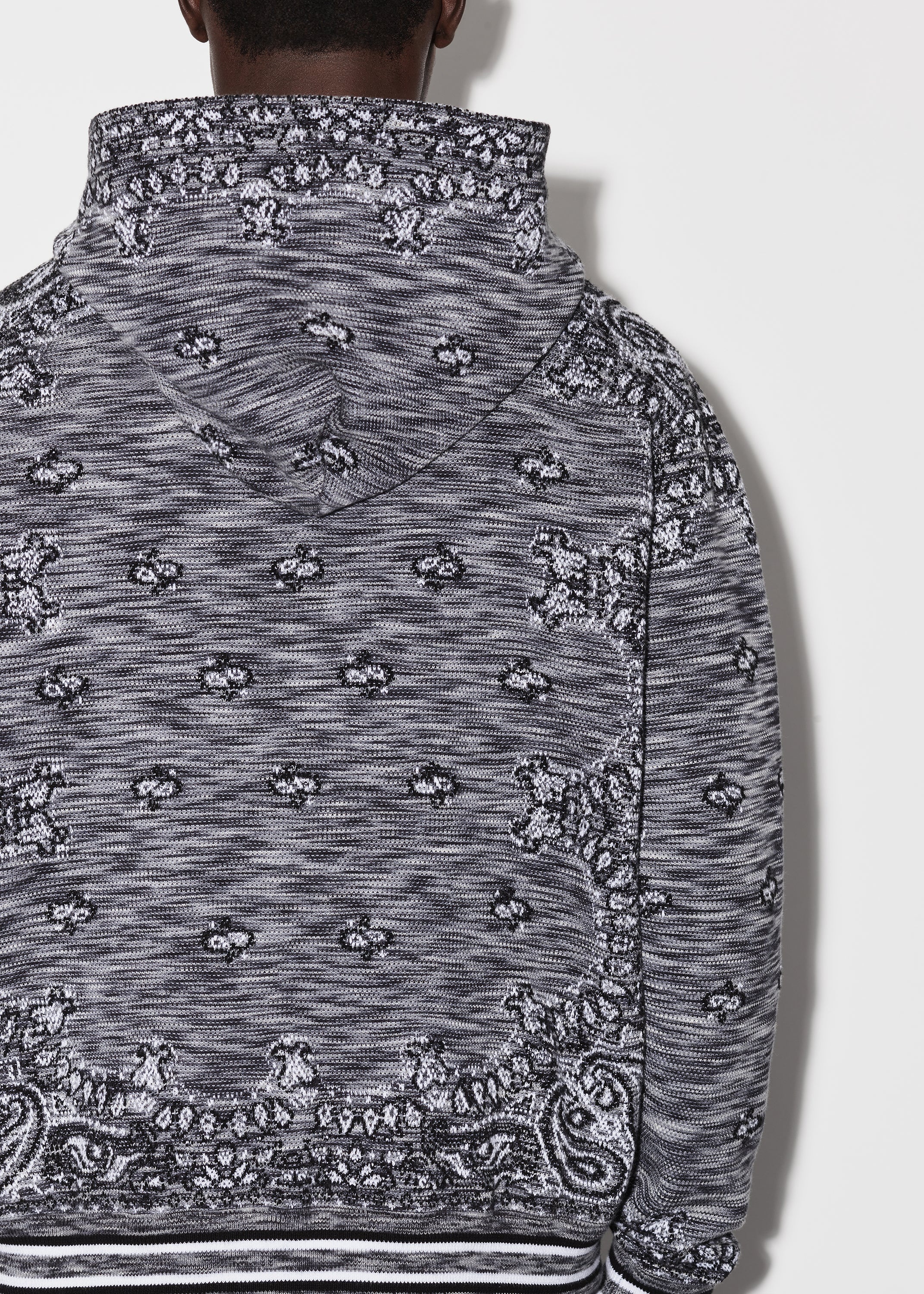 SPACE DYE BANDANA HOODIE - 6