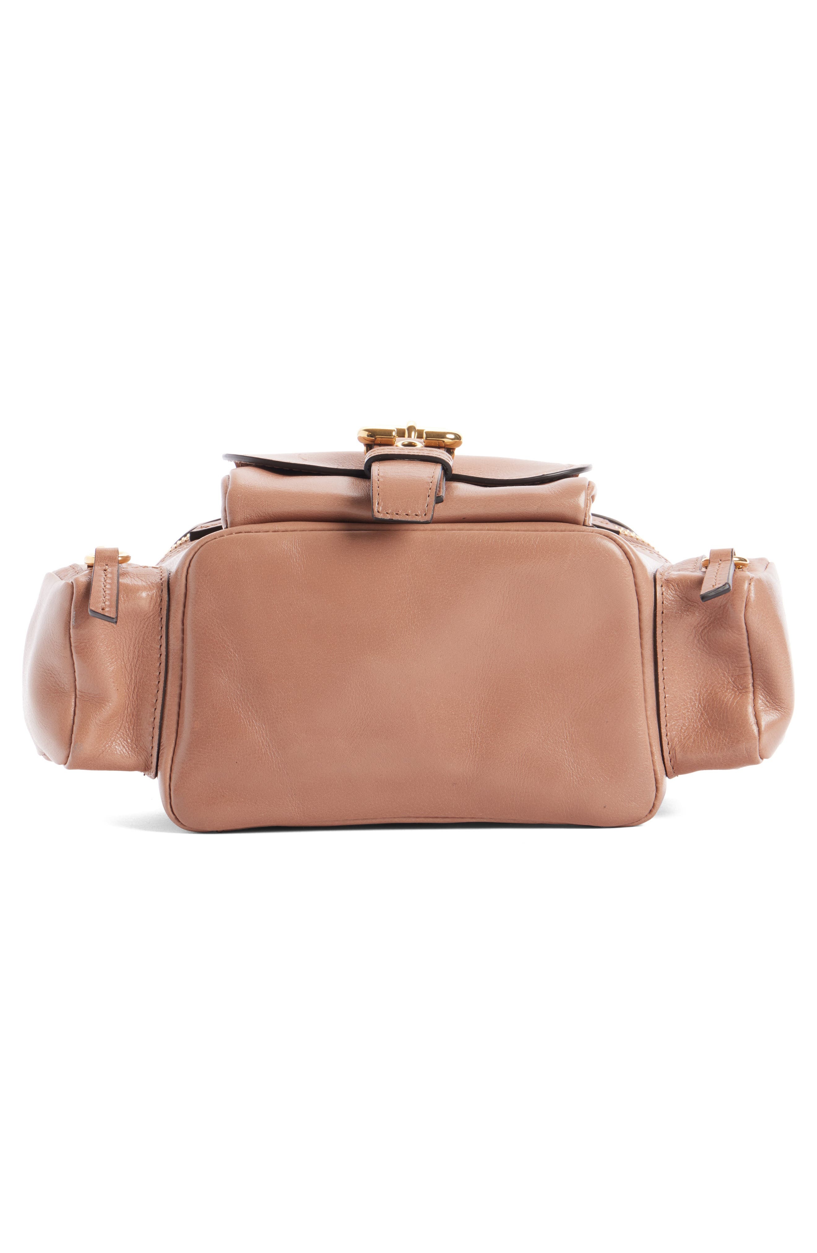 Chloé Small Camera Leather Top Handle Bag in Woodrose at Nordstrom - 5