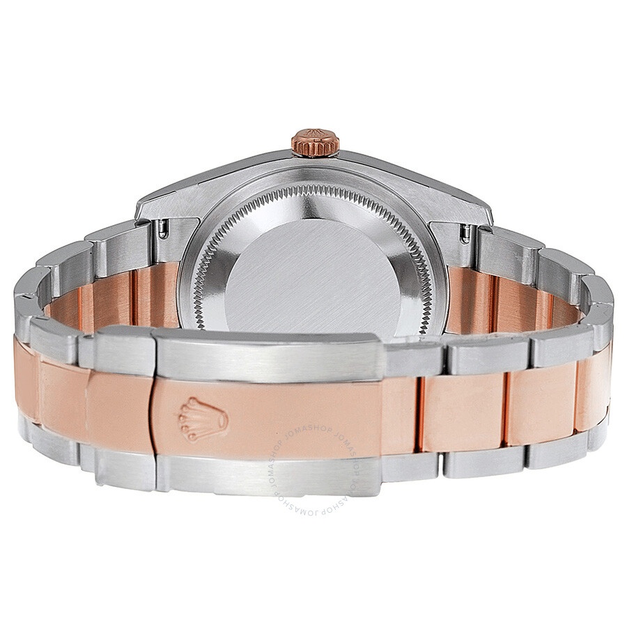 Rolex Oyster Perpetual Datejust 36 Pink Dial Stainless Steel and 18K Everose Gold Bracelet Automatic - 3