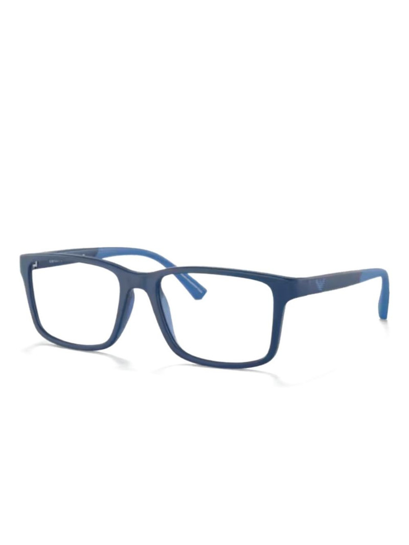 EMPORIO ARMANI square-frame glasses outlook