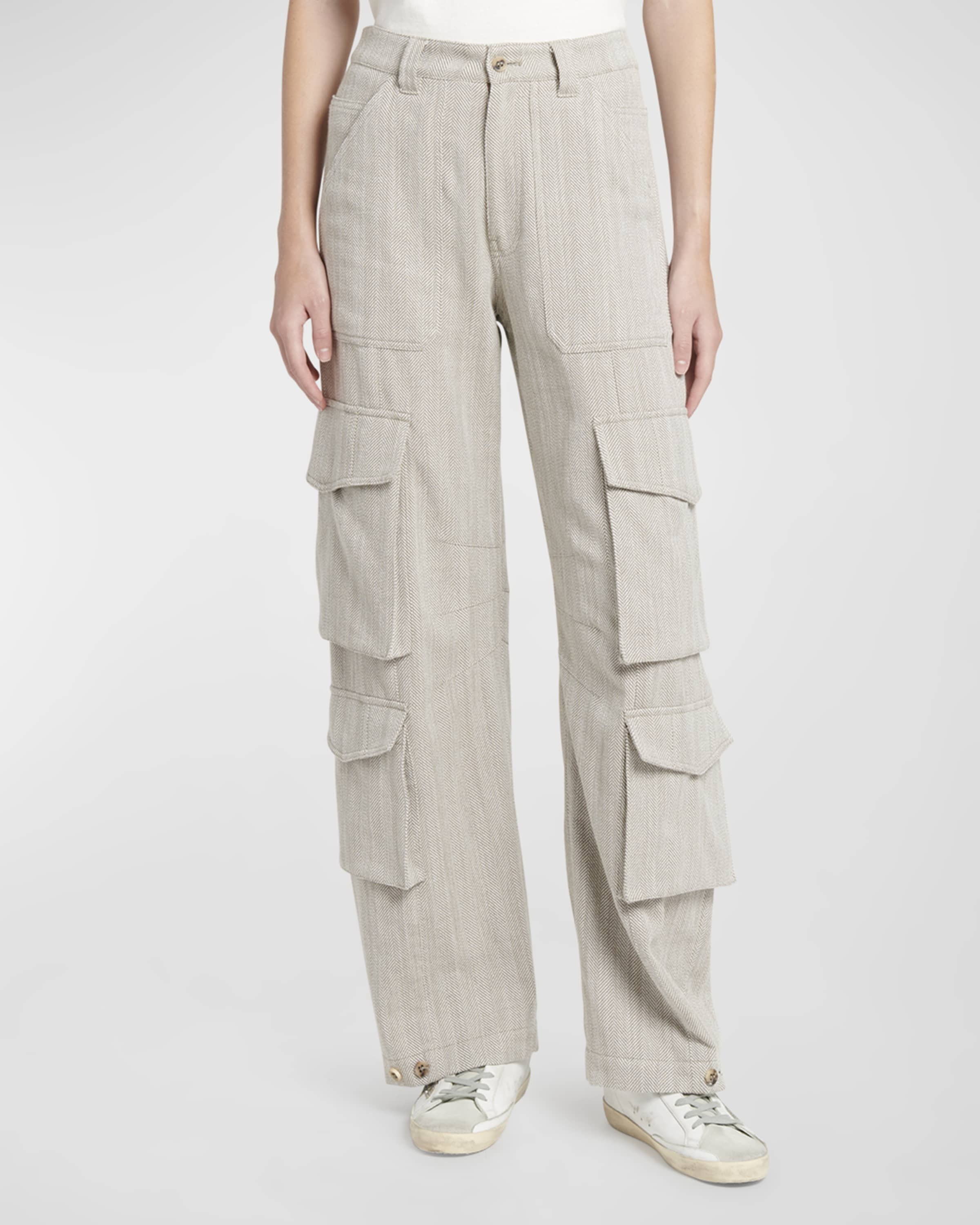 Journey Leesa Herringbone Cargo Pants - 2