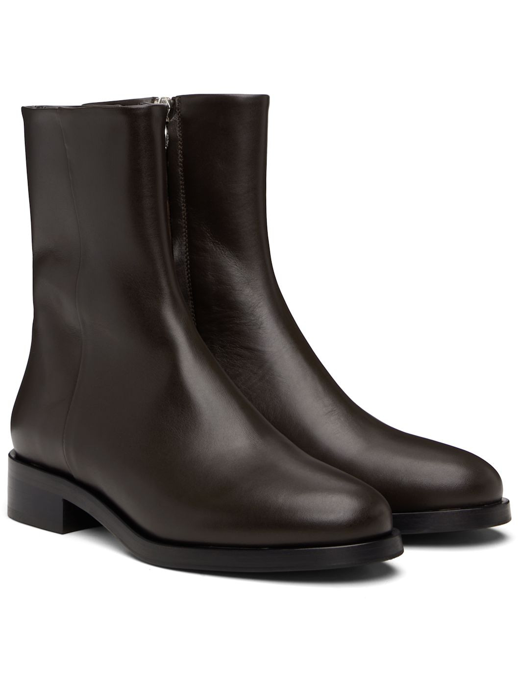 Brown Vincent Boots - 4
