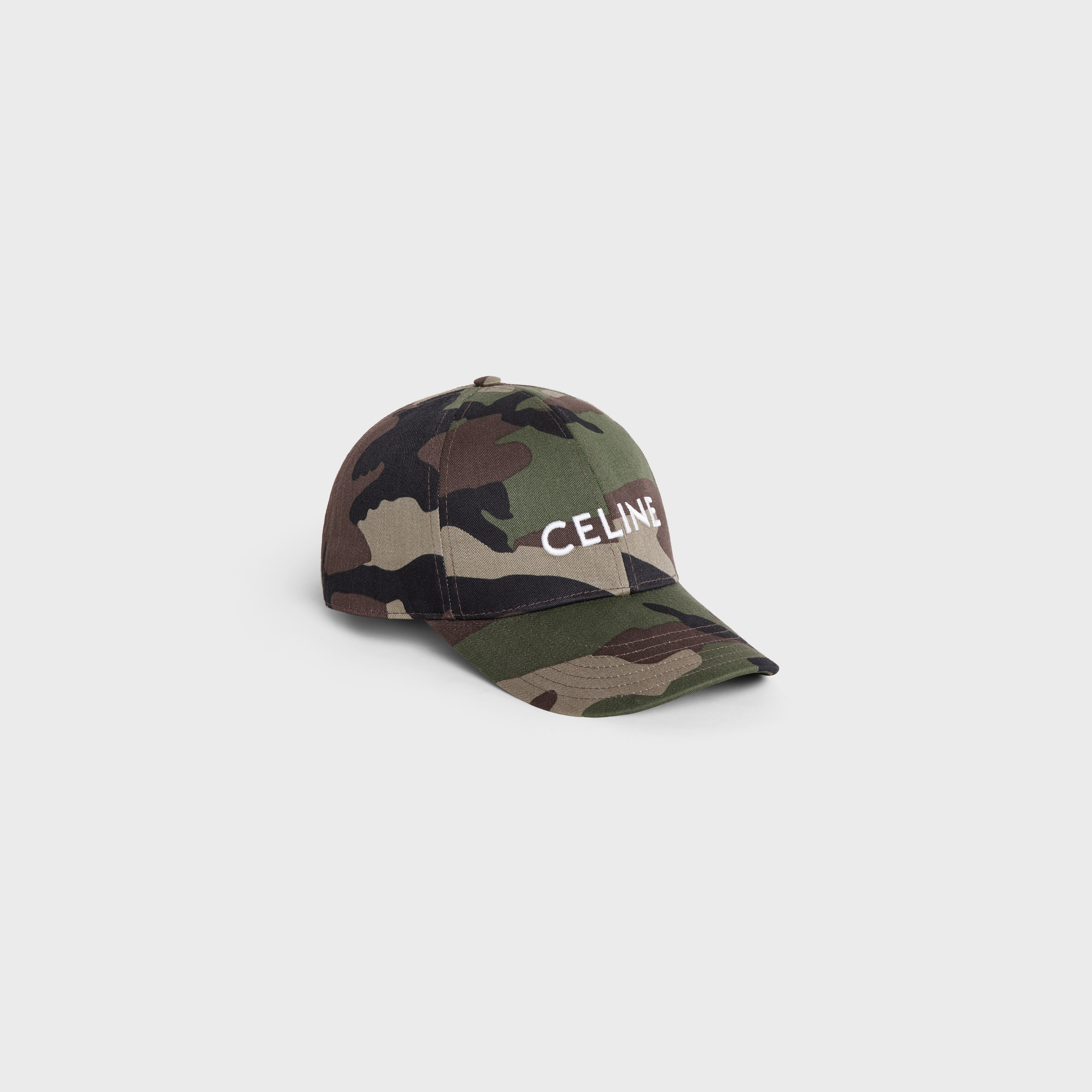 CELINE BASEBALL CAP IN COTTON - 1