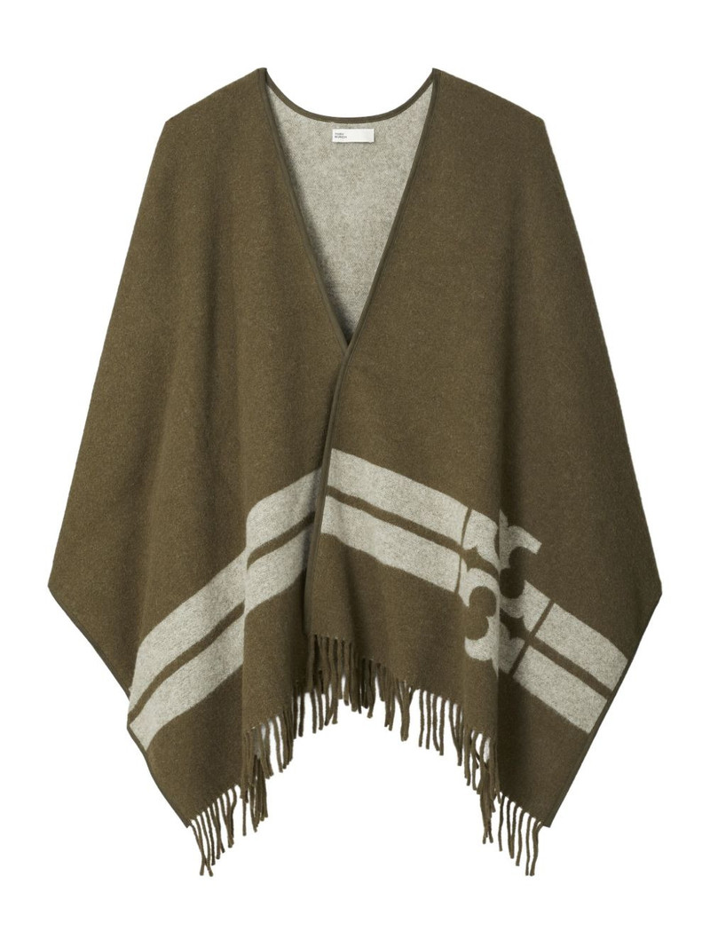 striped logo cape 1