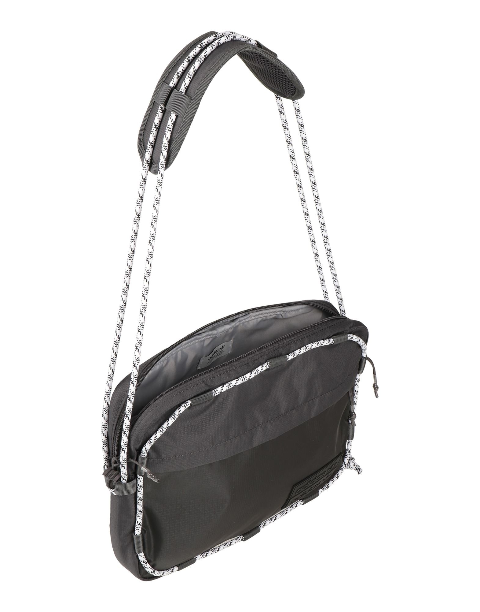 Black Men's Shoulder Bag - 2