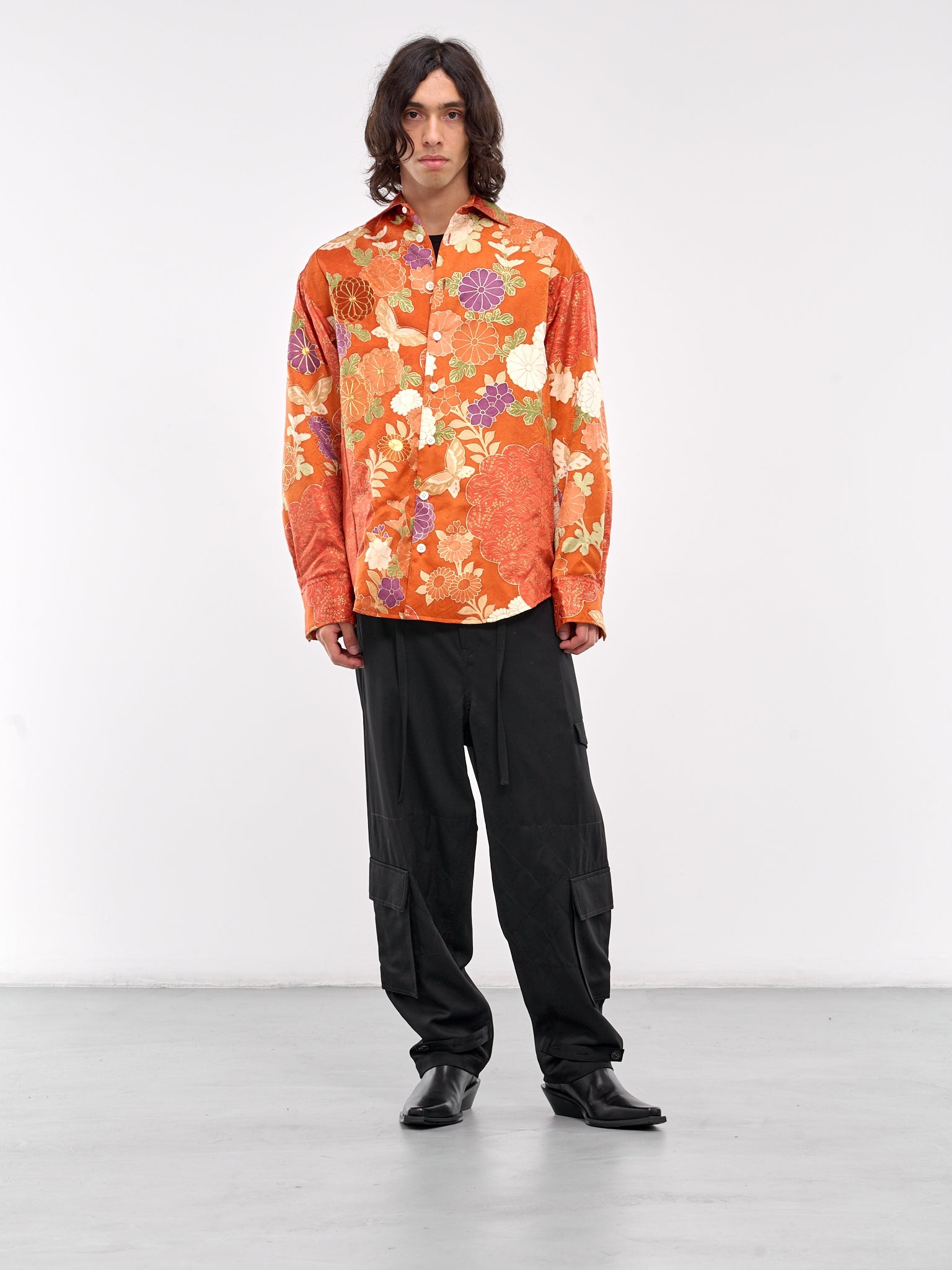 Drawstring Cargo Trousers - 7