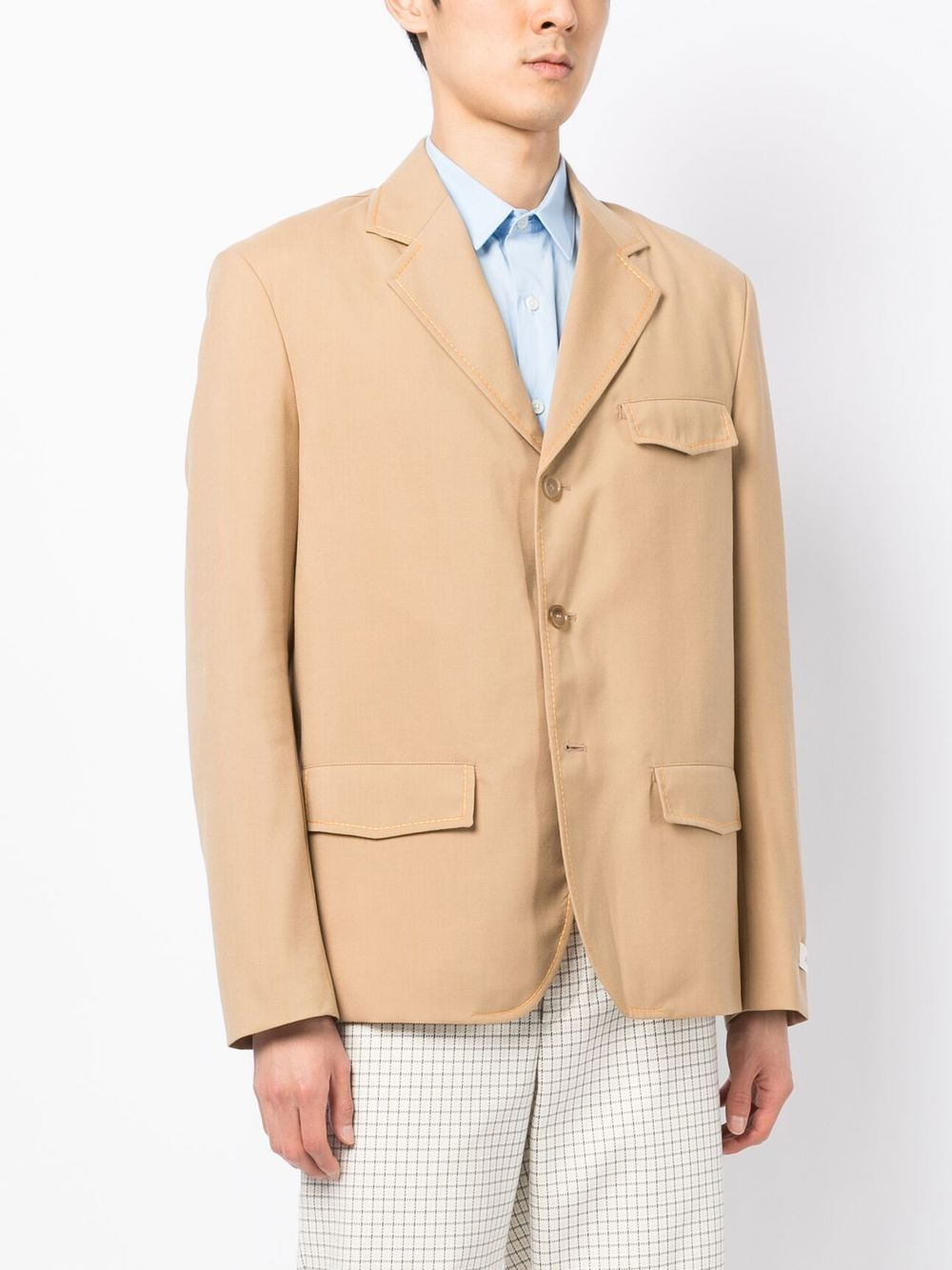 single-breasted blazer - 3