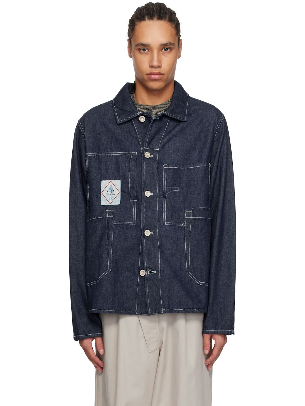 Indigo 3/1 Denim Chore Jacket - 1