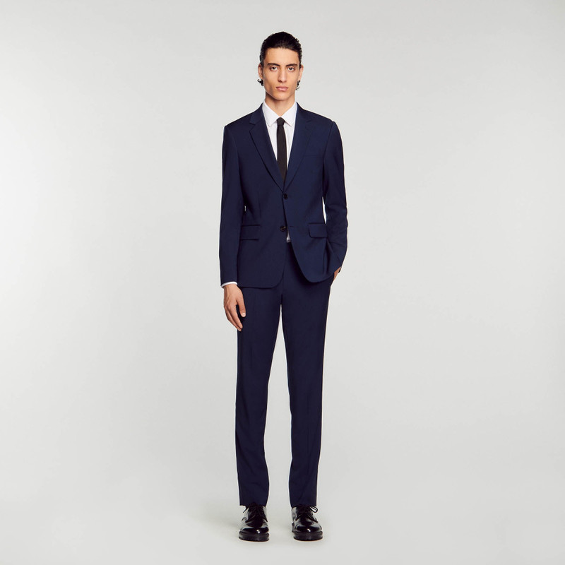Sandro WOOL SUIT JACKET outlook