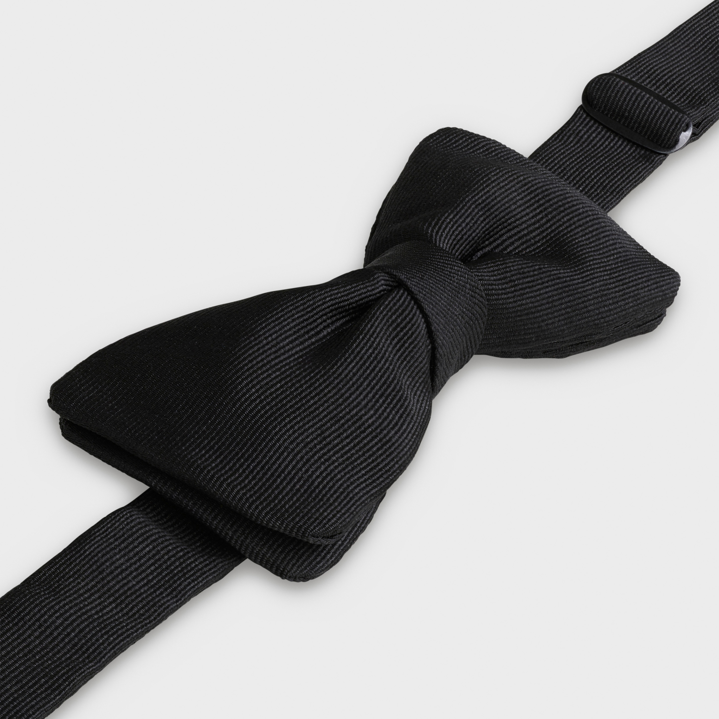Bow tie in silk rep - 2