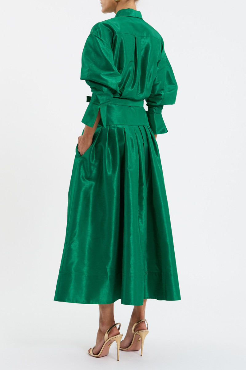 Maple Shirt Midi Dress 4