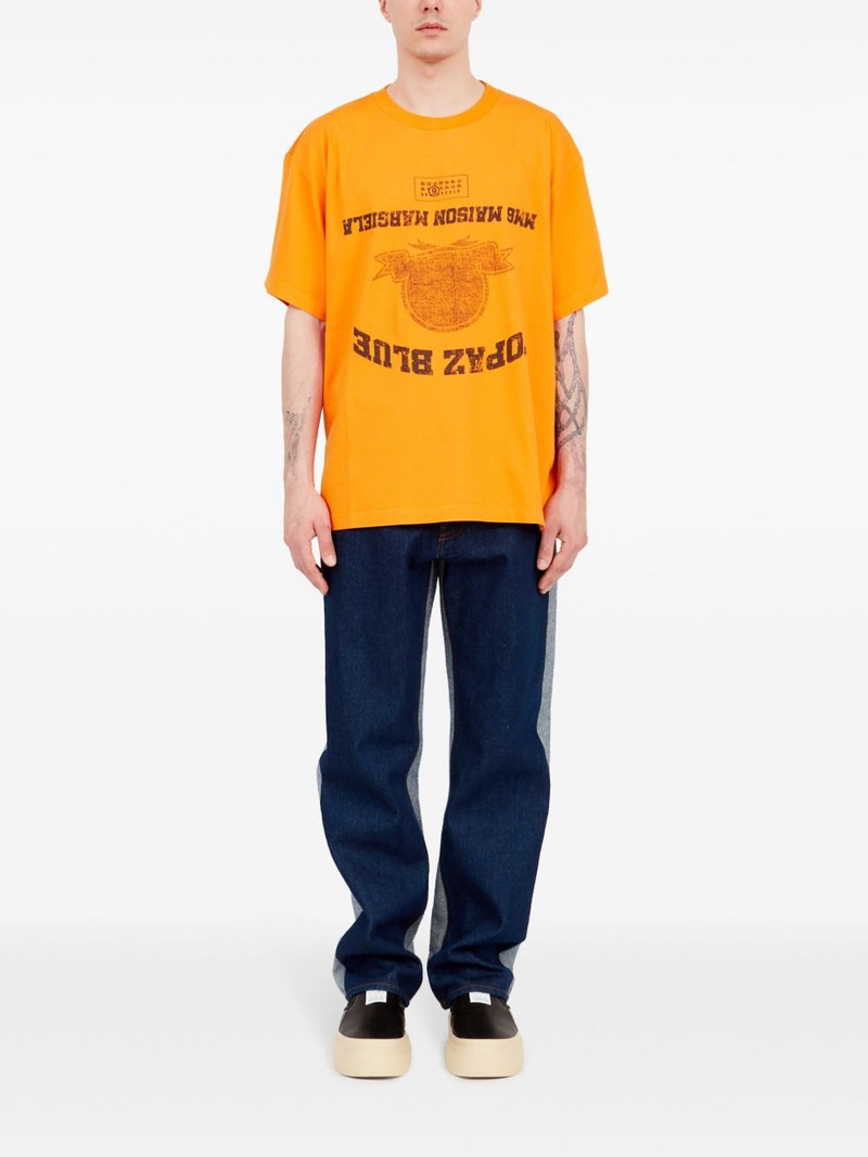 MM6 Maison Margiela logo-print T-shirt outlook