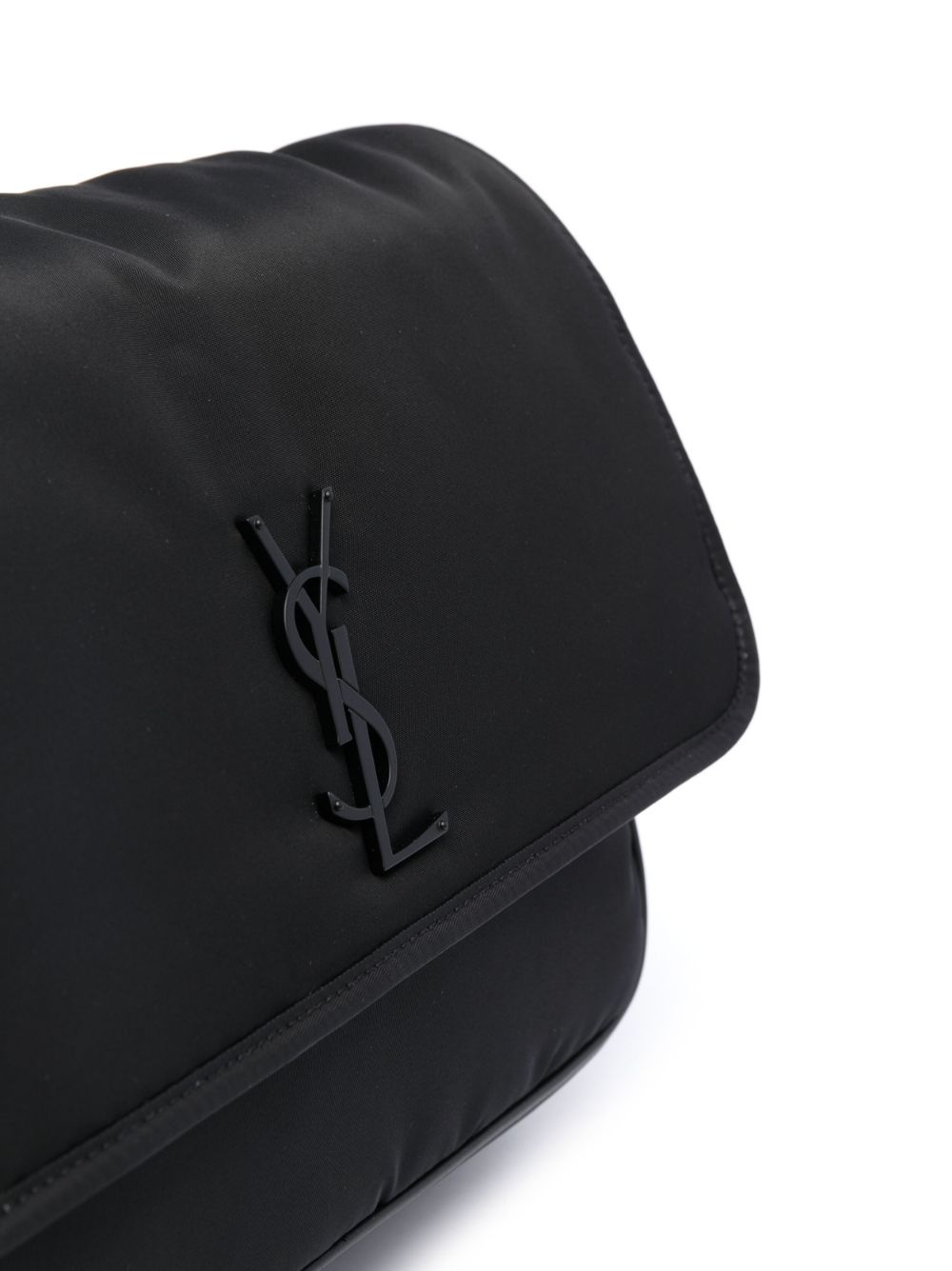 Niki YSL-plaque messenger bag - 4