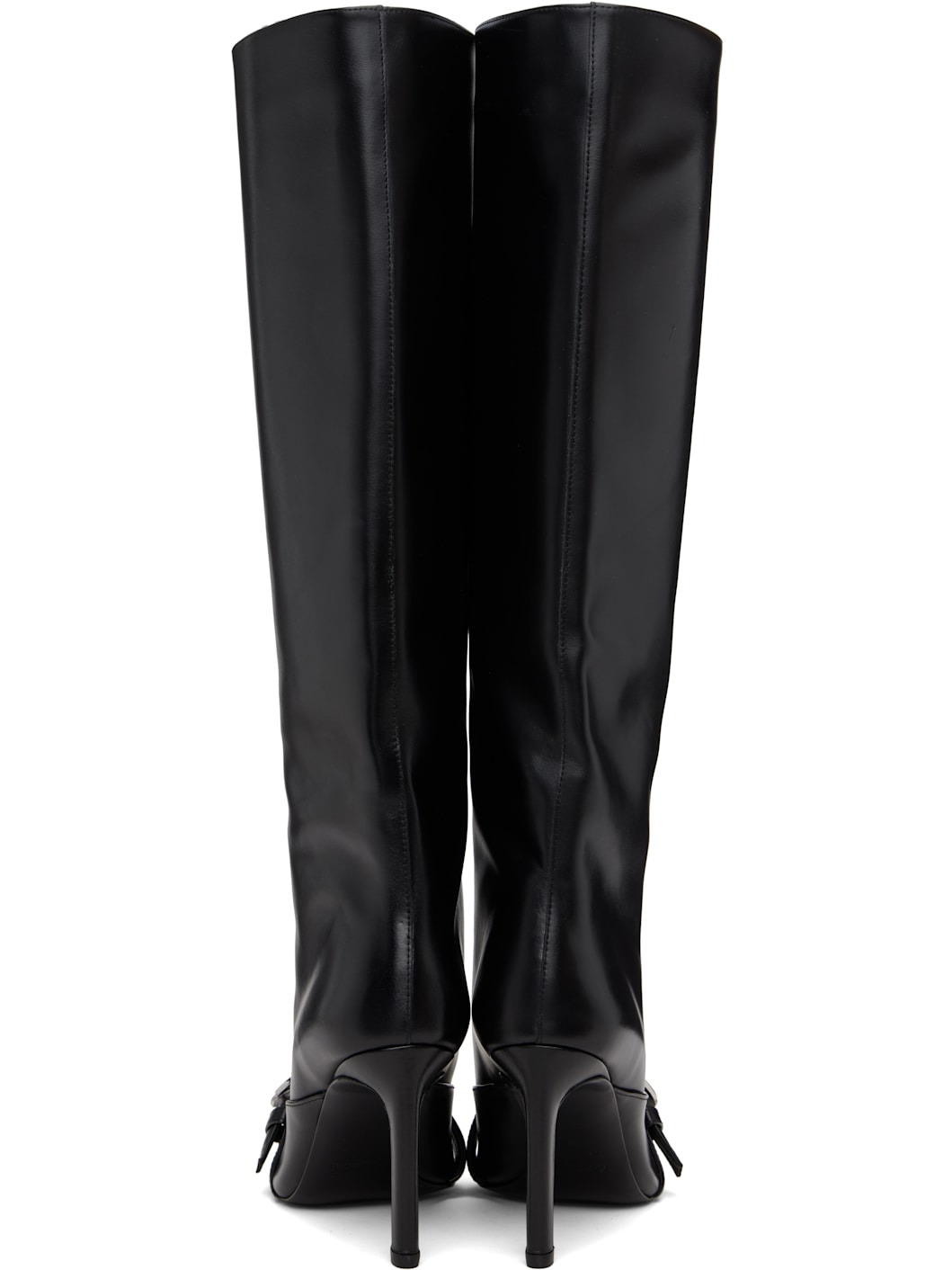Black Belt Tall Boots - 2