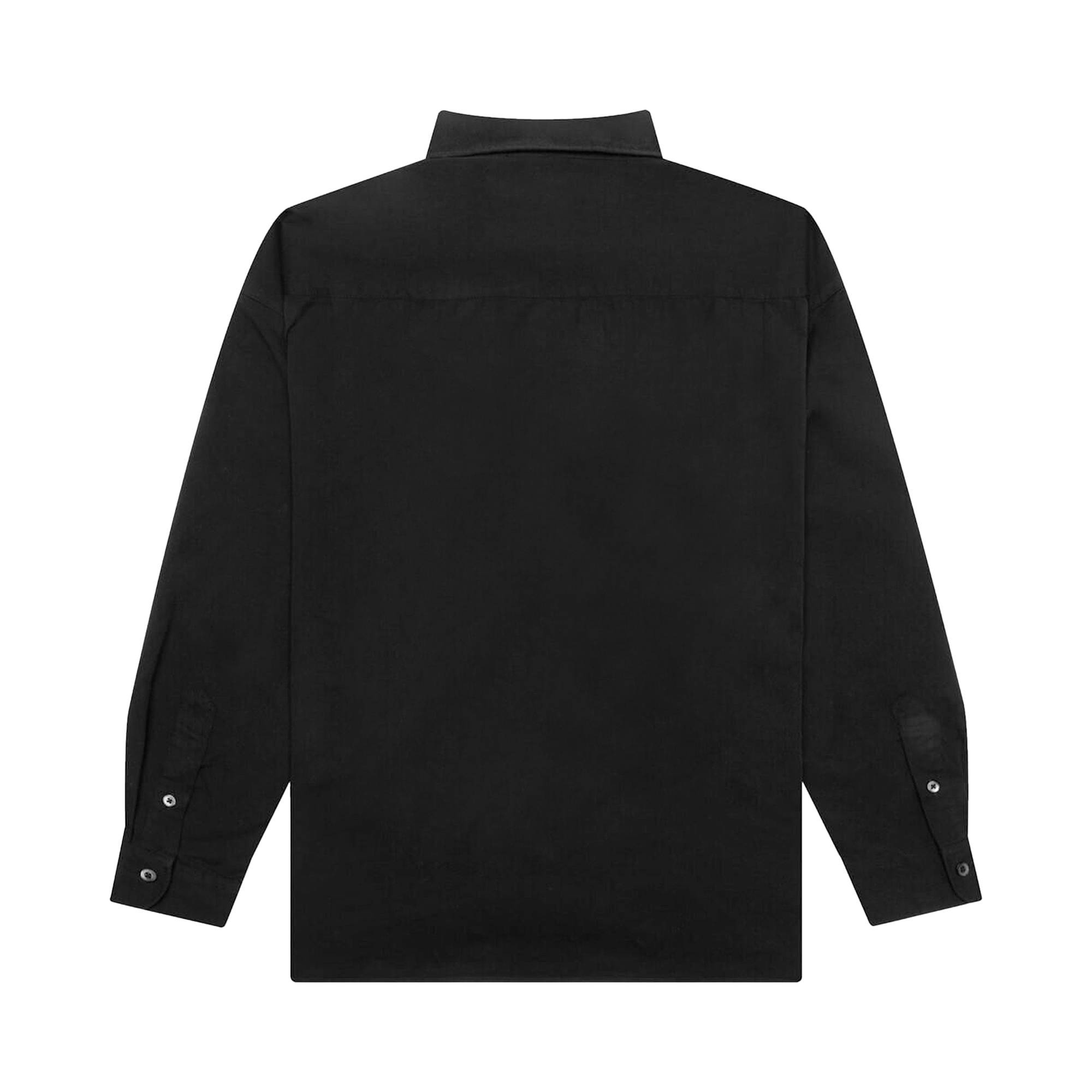 Neighborhood Long-Sleeve Overshirt 'Black' - 2