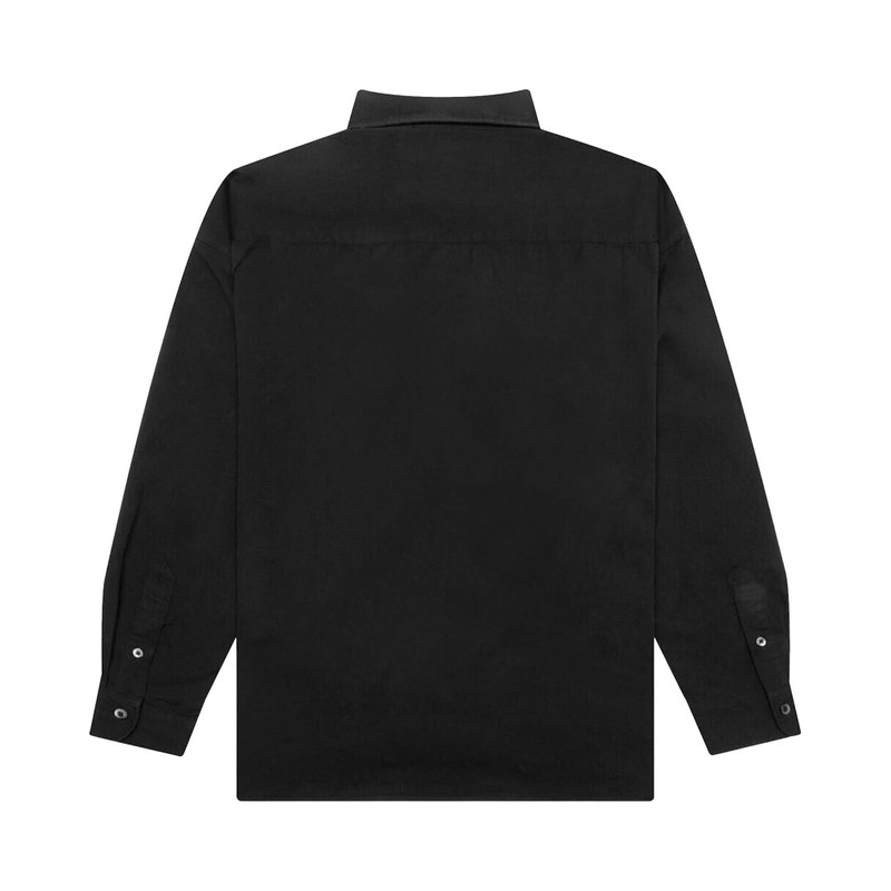 NEIGHBORHOOD Neighborhood Long-Sleeve Overshirt 'Black' outlook