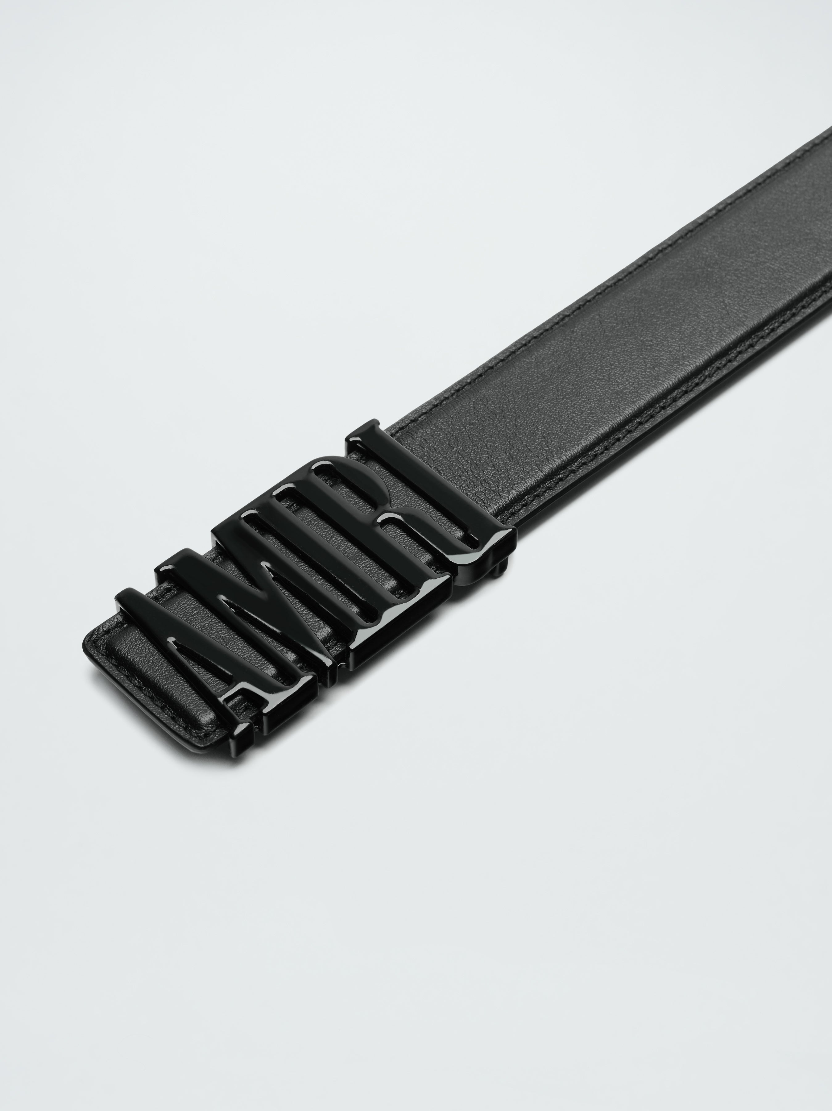 4CM AMIRI NAPPA LEATHER BELT - 3