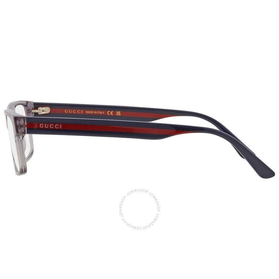 Gucci Demo Rectangular Men's Eyeglasses GG0752O 003 56 - 4