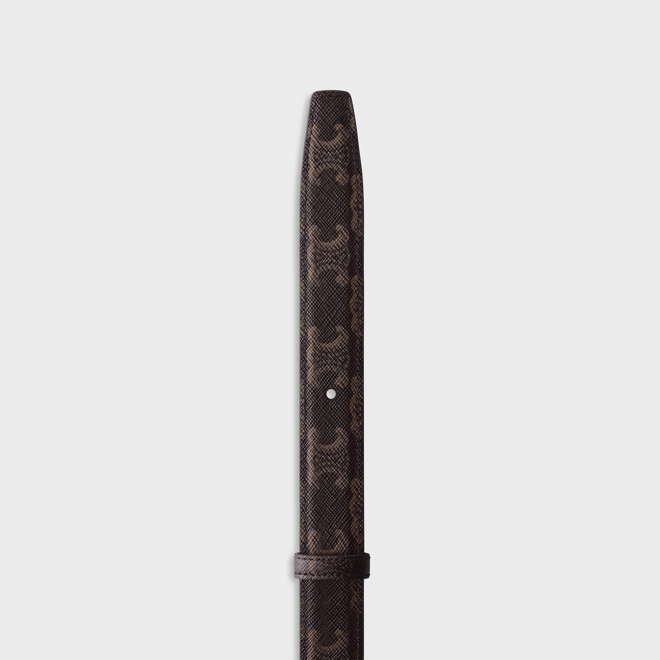 Reversible Strap 25MM IN Taurillon Leather & Triomphe Canvas - 5