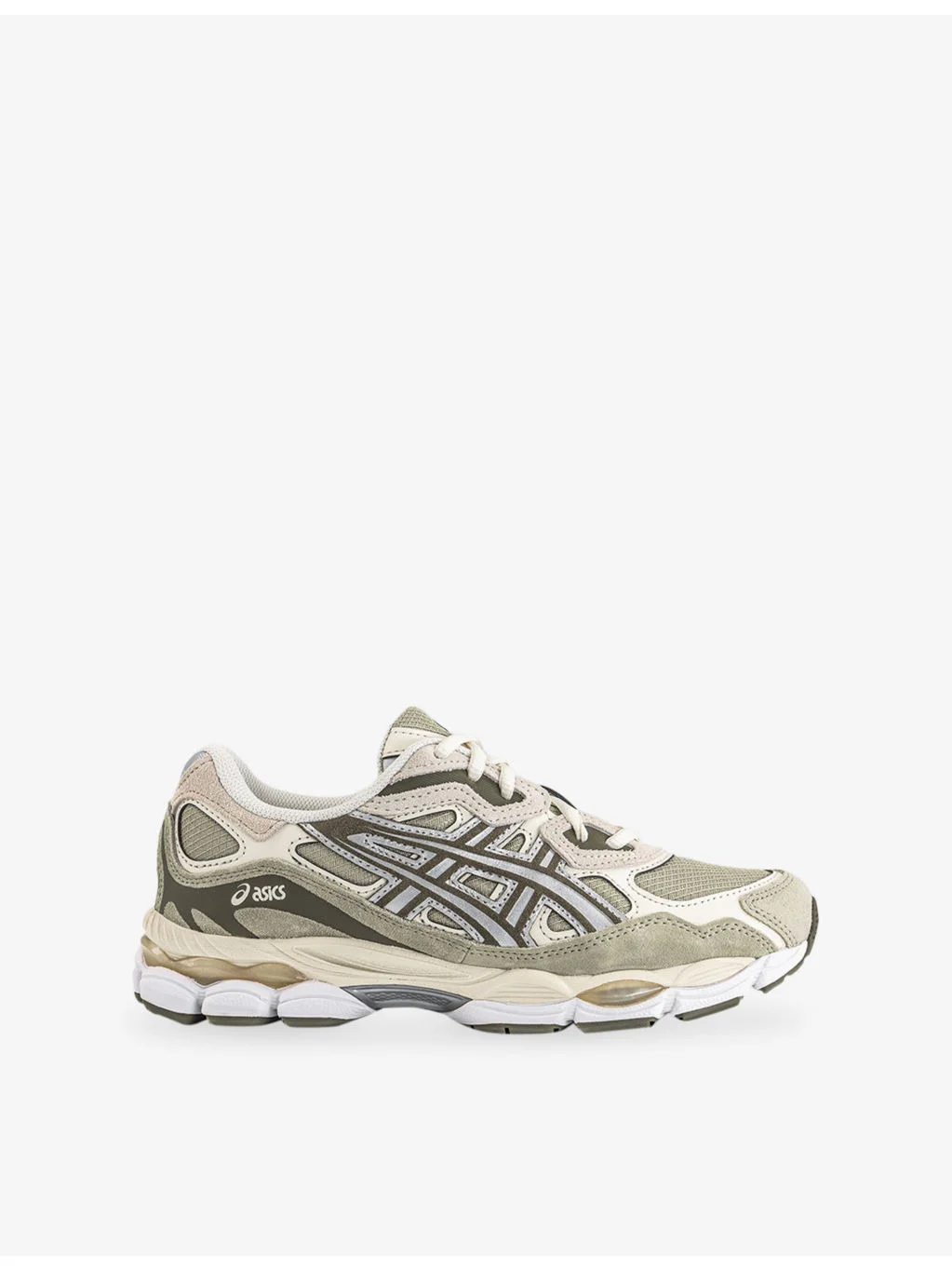 Gel-NYC Mesh and Suede Trainers - 1
