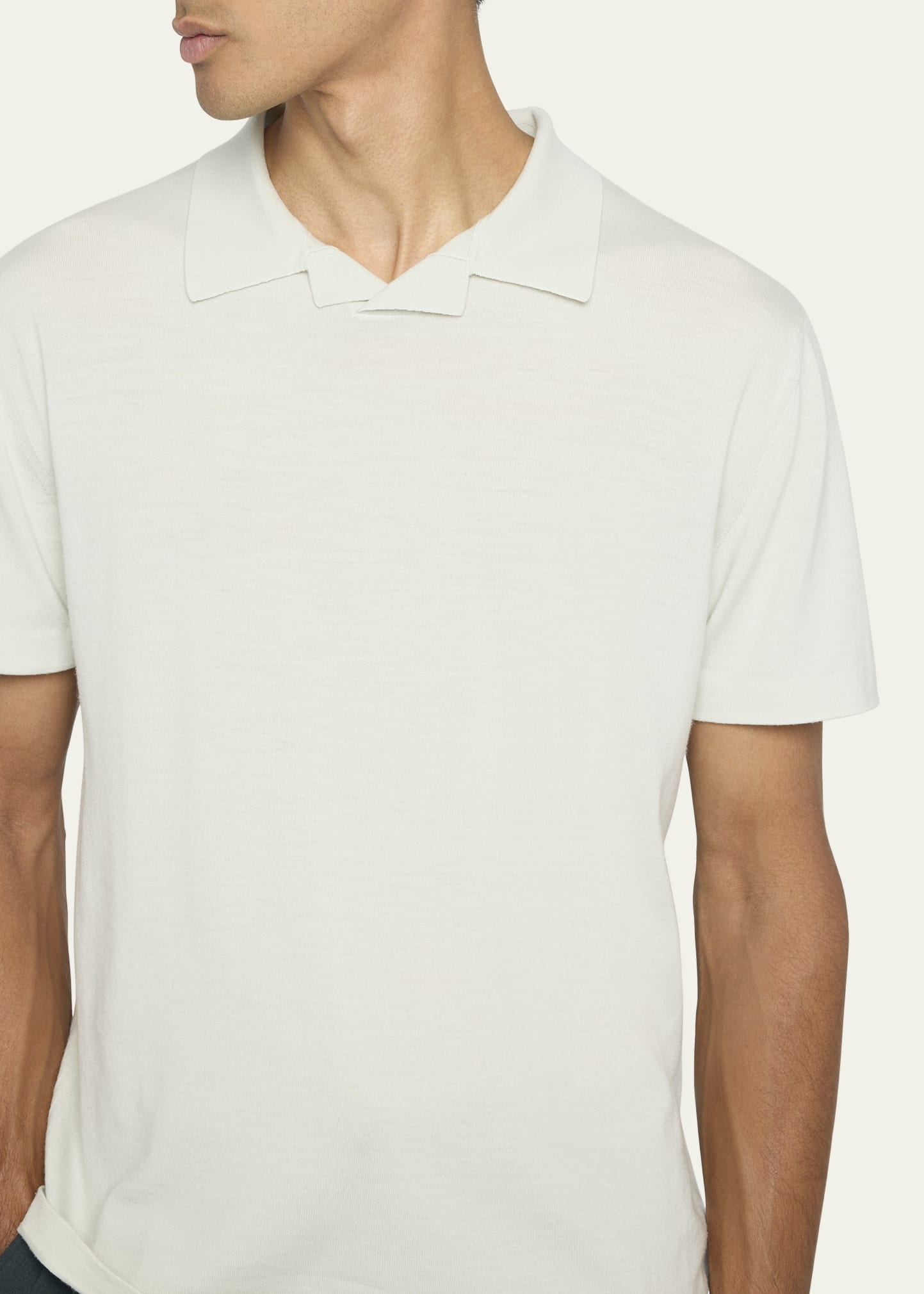 Men's Mauro Wool Polo Shirt - 5