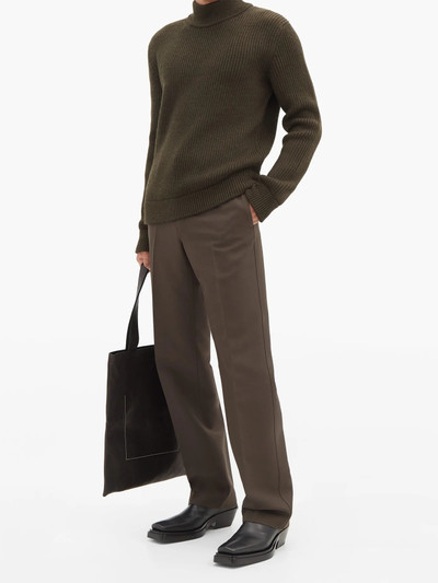 Haider Ackermann Ribbed wool roll-neck sweater outlook