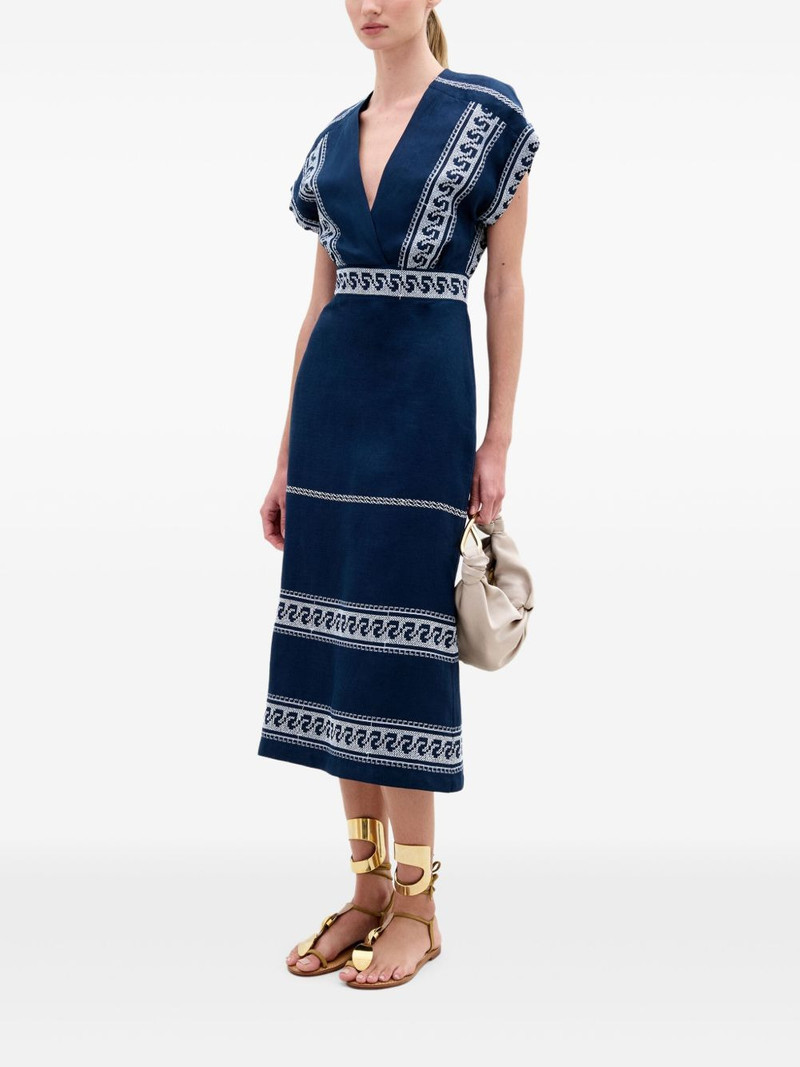 SILVIA TCHERASSI Ady midi dress outlook
