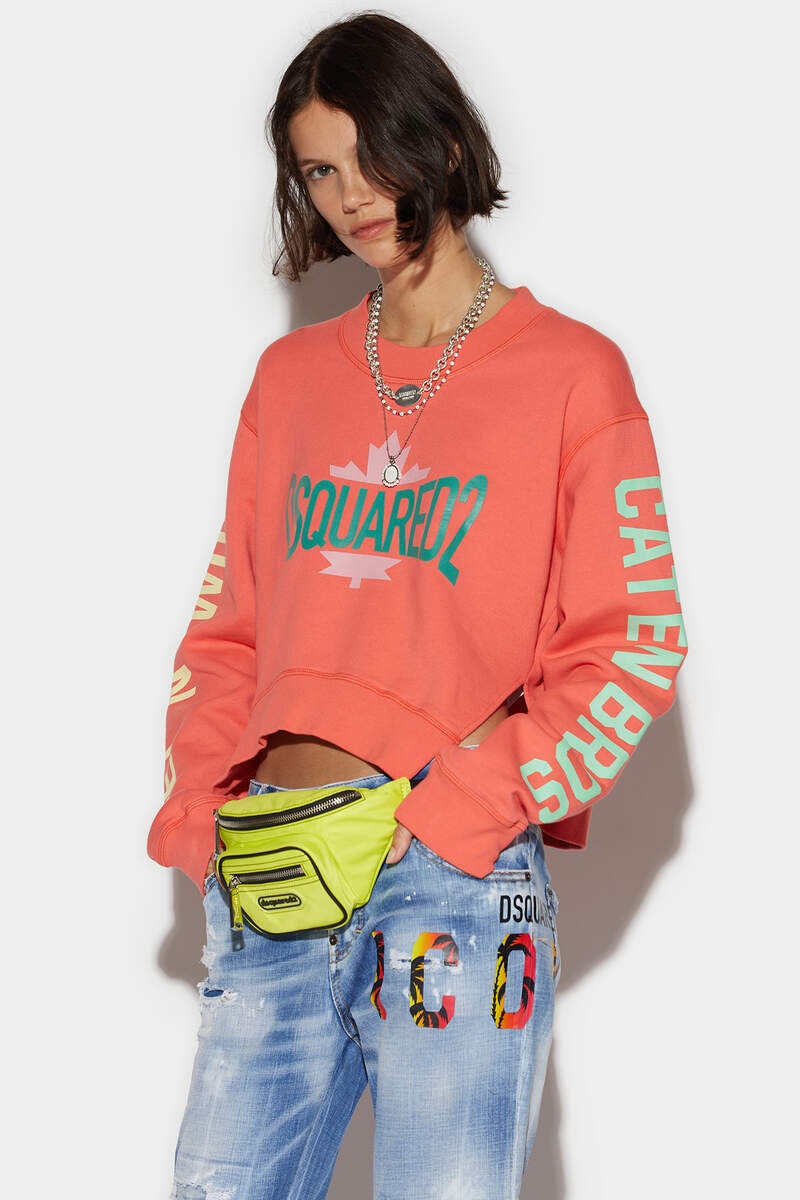 D2 LEAF CUT SWEATSHIRT - 3