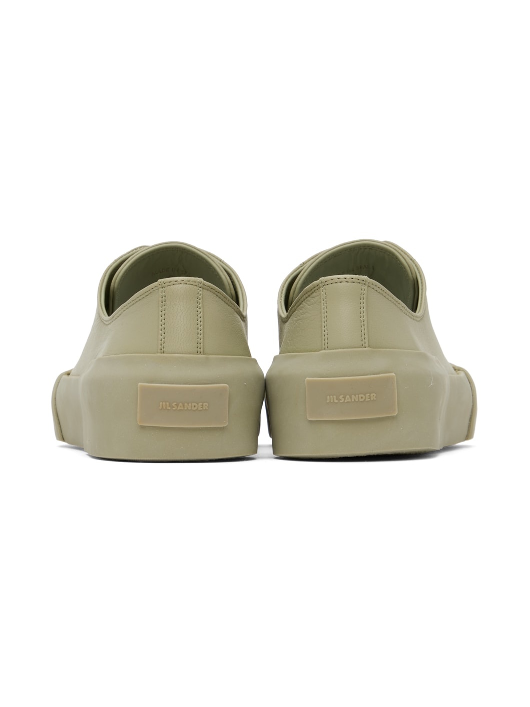 Green Low-Top Sneakers - 2