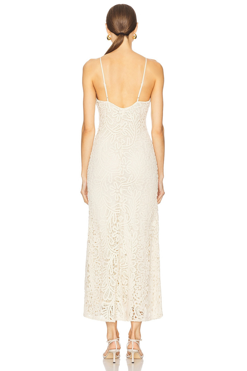 BARDOT Adoni Crochet Midi Dress outlook