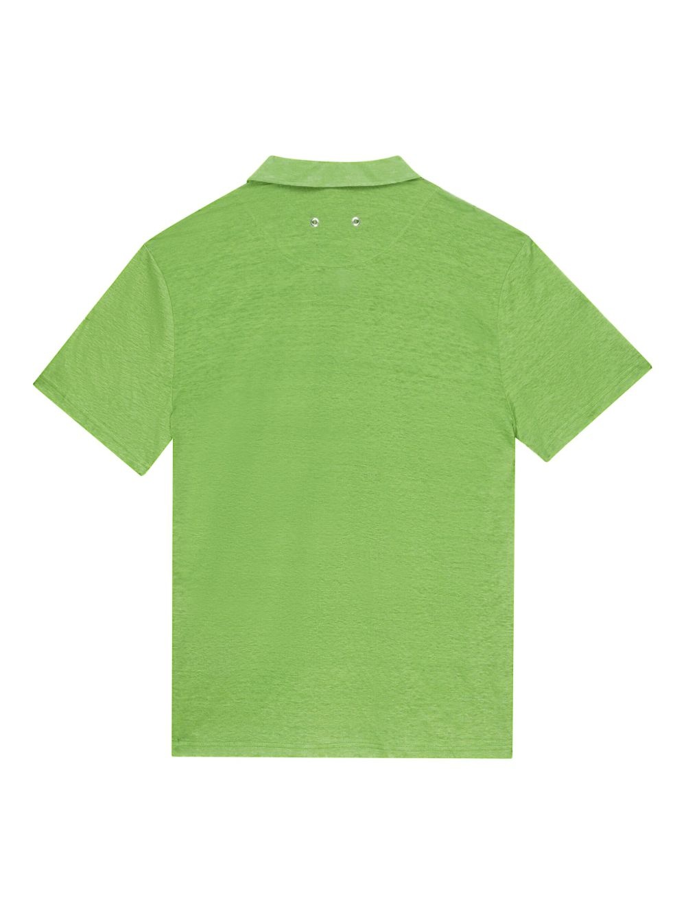 linen polo shirt - 4