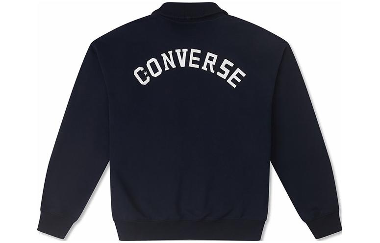 Converse Logo Essential Sweatshirt 'Black' 10026553-A01 - 2