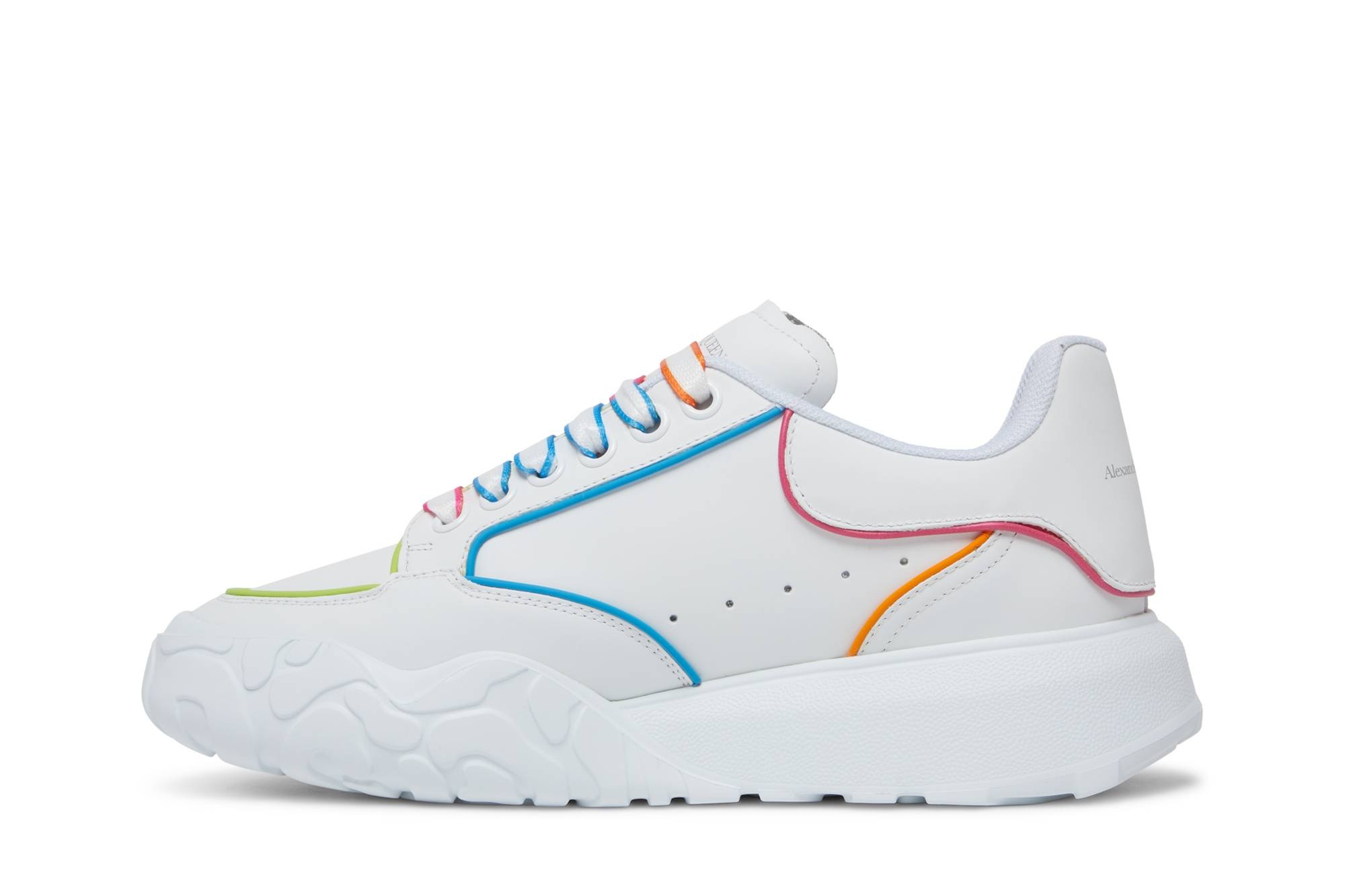 Alexander McQueen Wmns Court Trainer 'White Multi' - 3