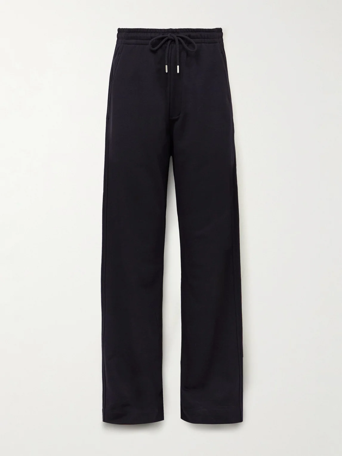 Straight-Leg Cotton-Jersey Sweatpants - 1