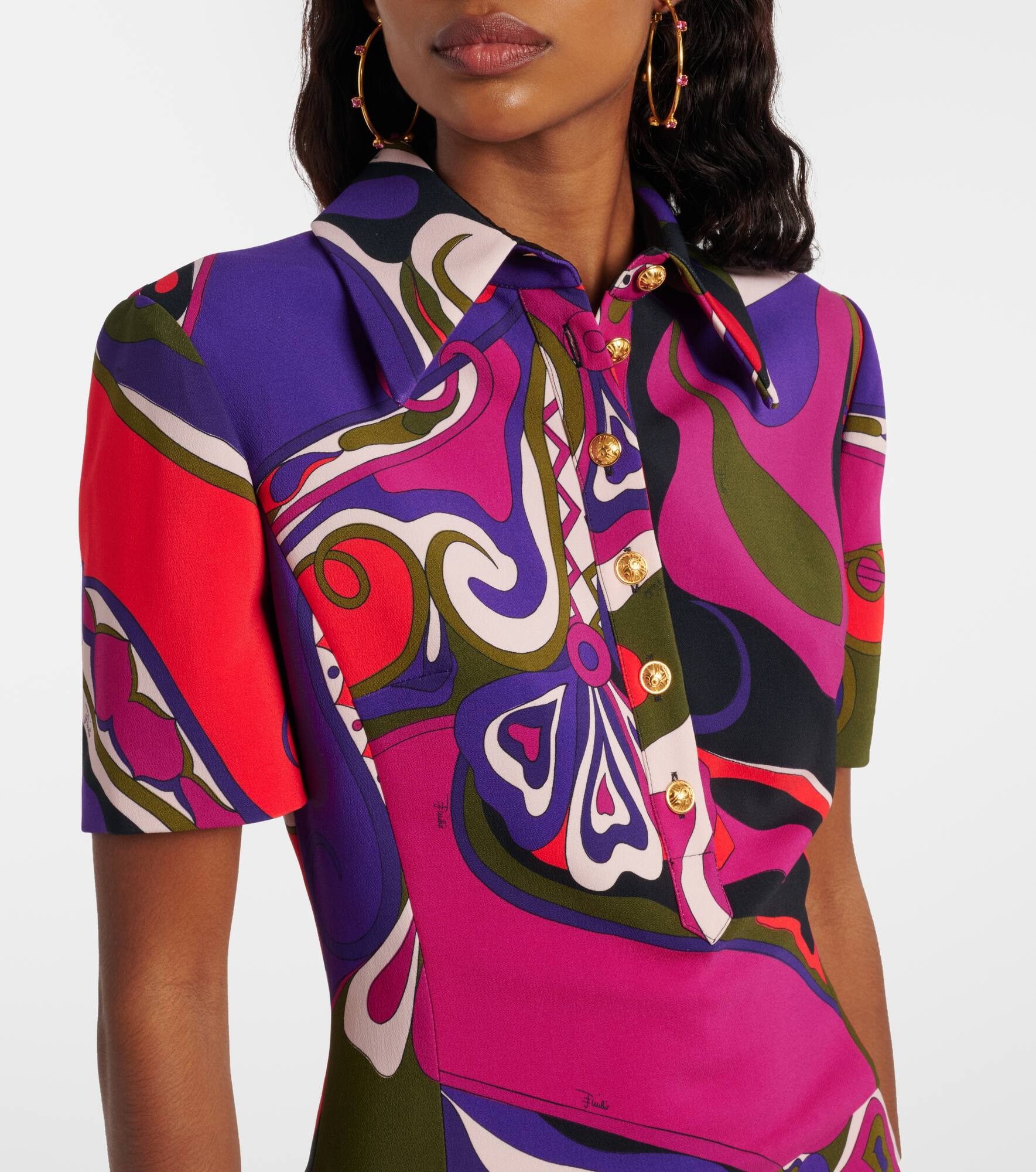 Orchidee polo dress - 4