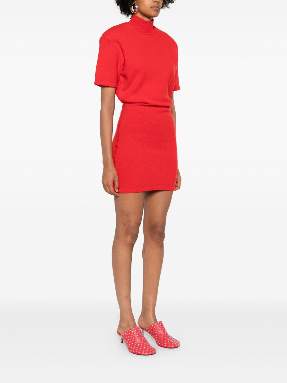 La Robe Maille Castagna short dress - 5