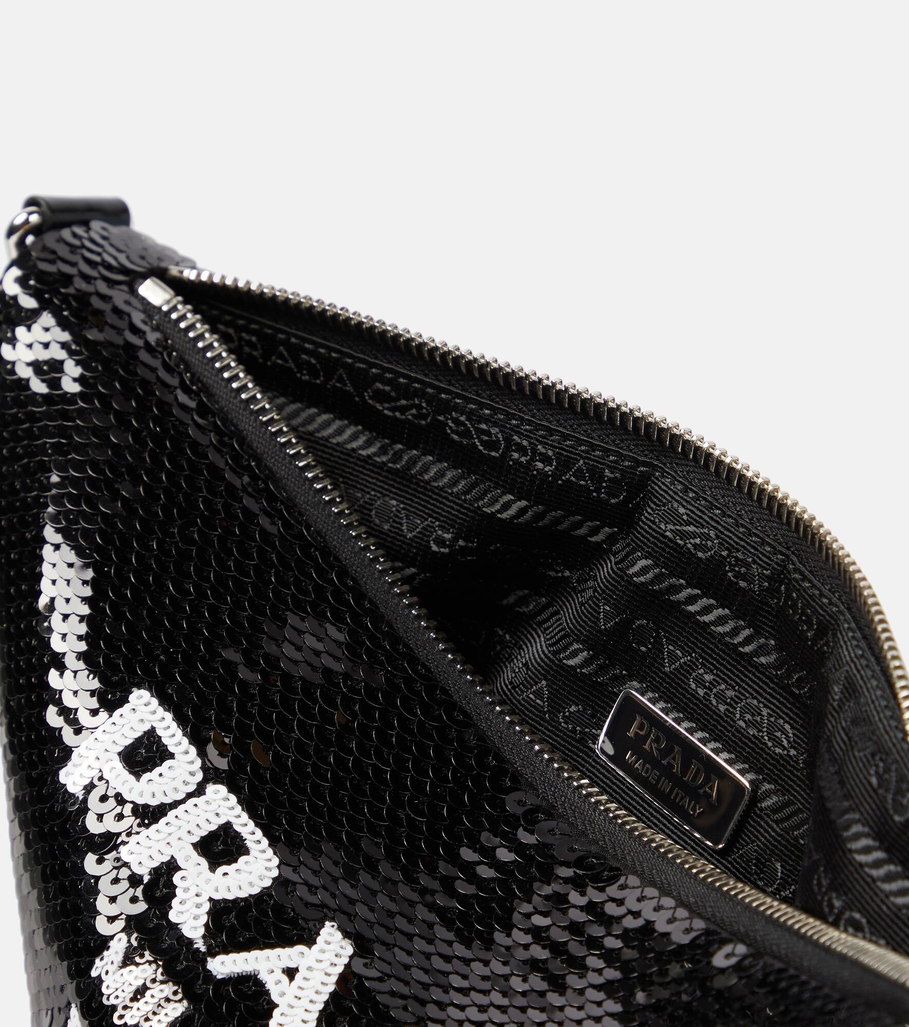 Triangle sequin shoulder bag - 3