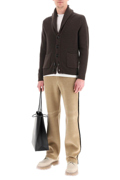 FENDI CORDUROY+VELVET TROUSERS outlook