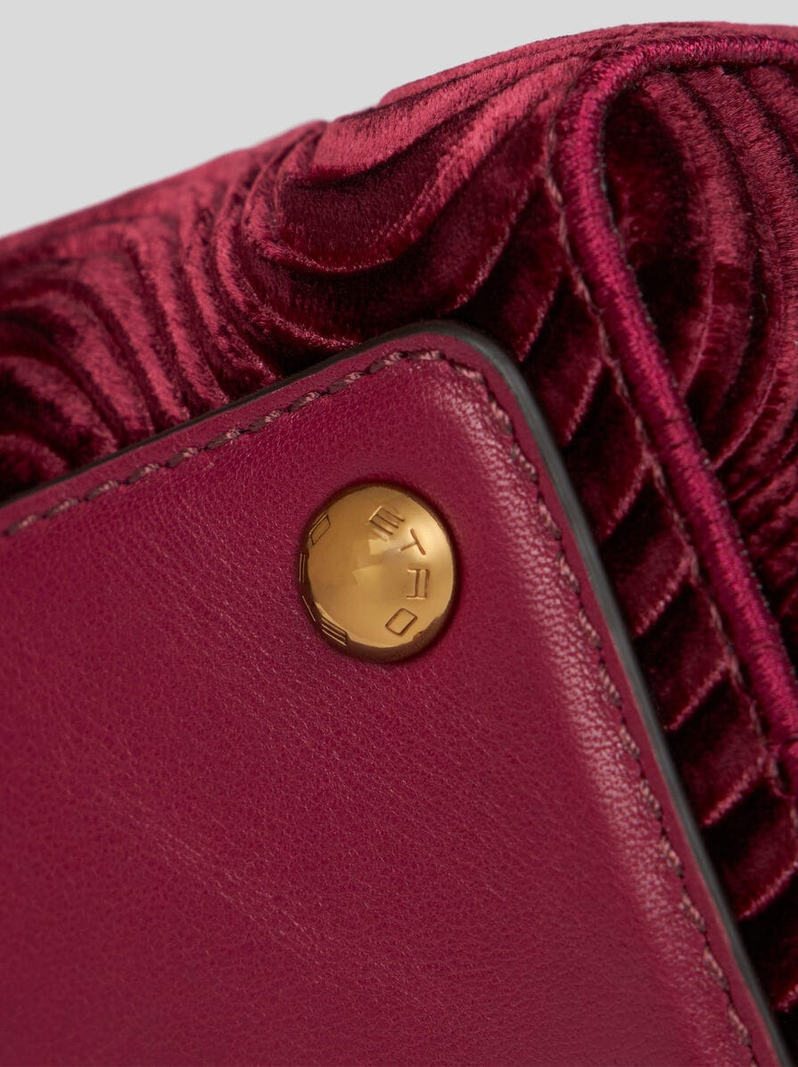 SMALL VELVET VELA BAG - 6