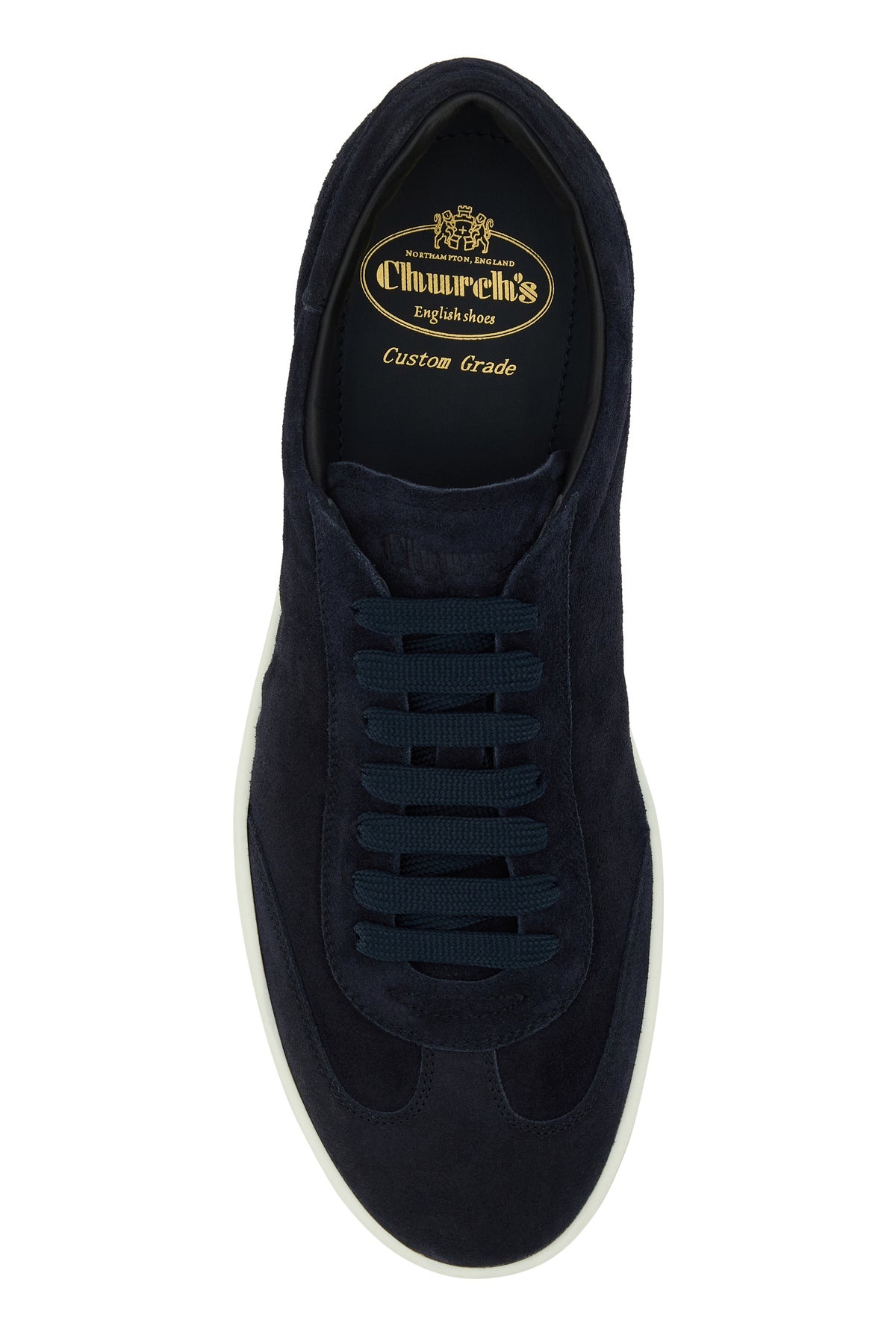 Navy blue suede laRGS 2 sneakers - 4