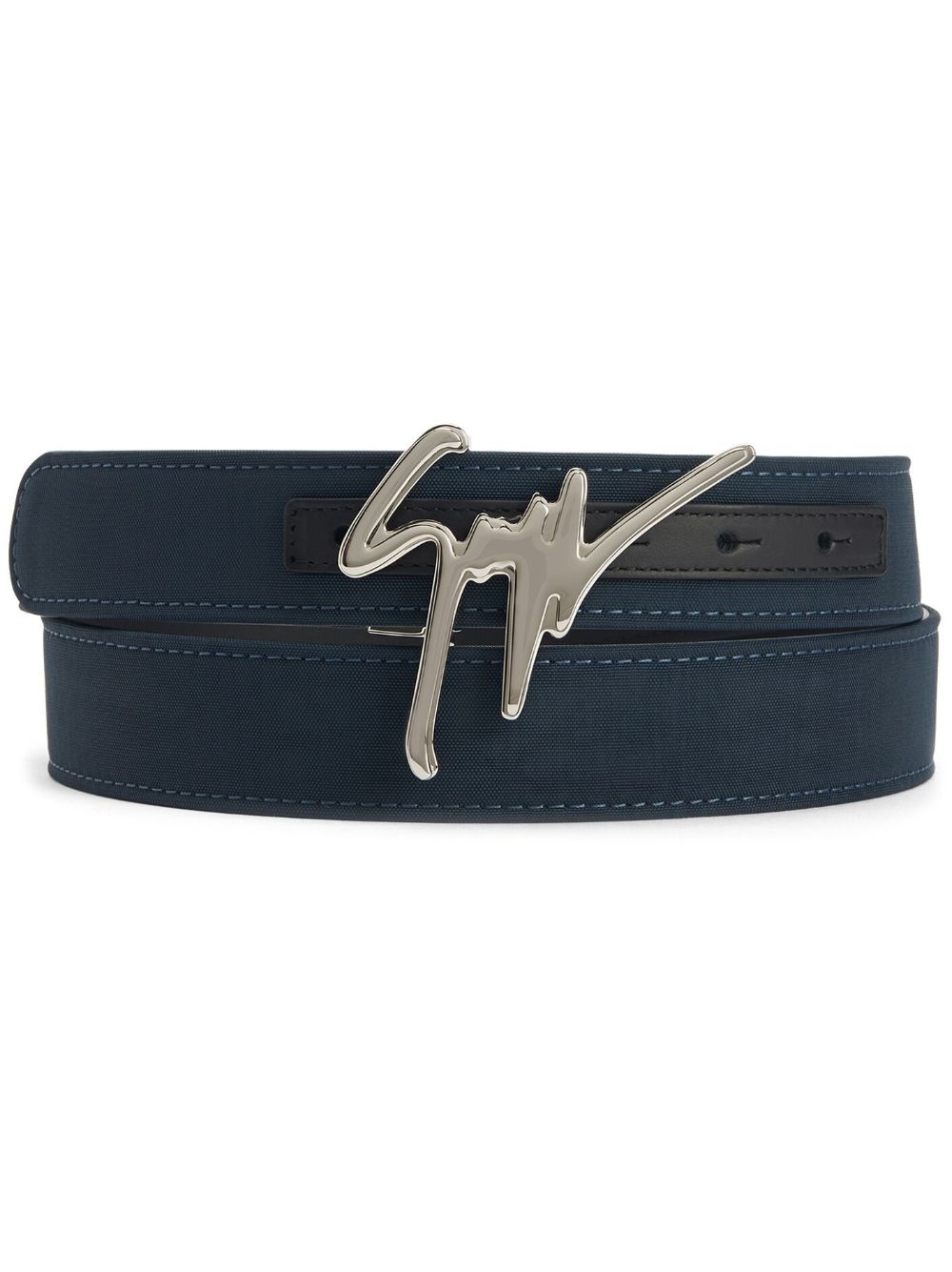 Giuseppe logo-lettering belt - 1