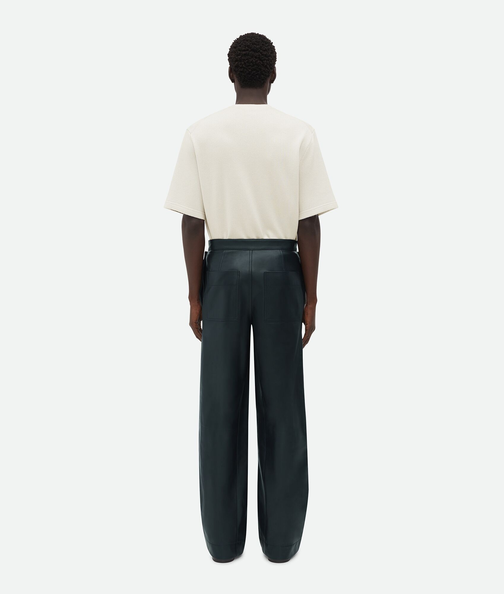 Leather Sailor Trousers - 3
