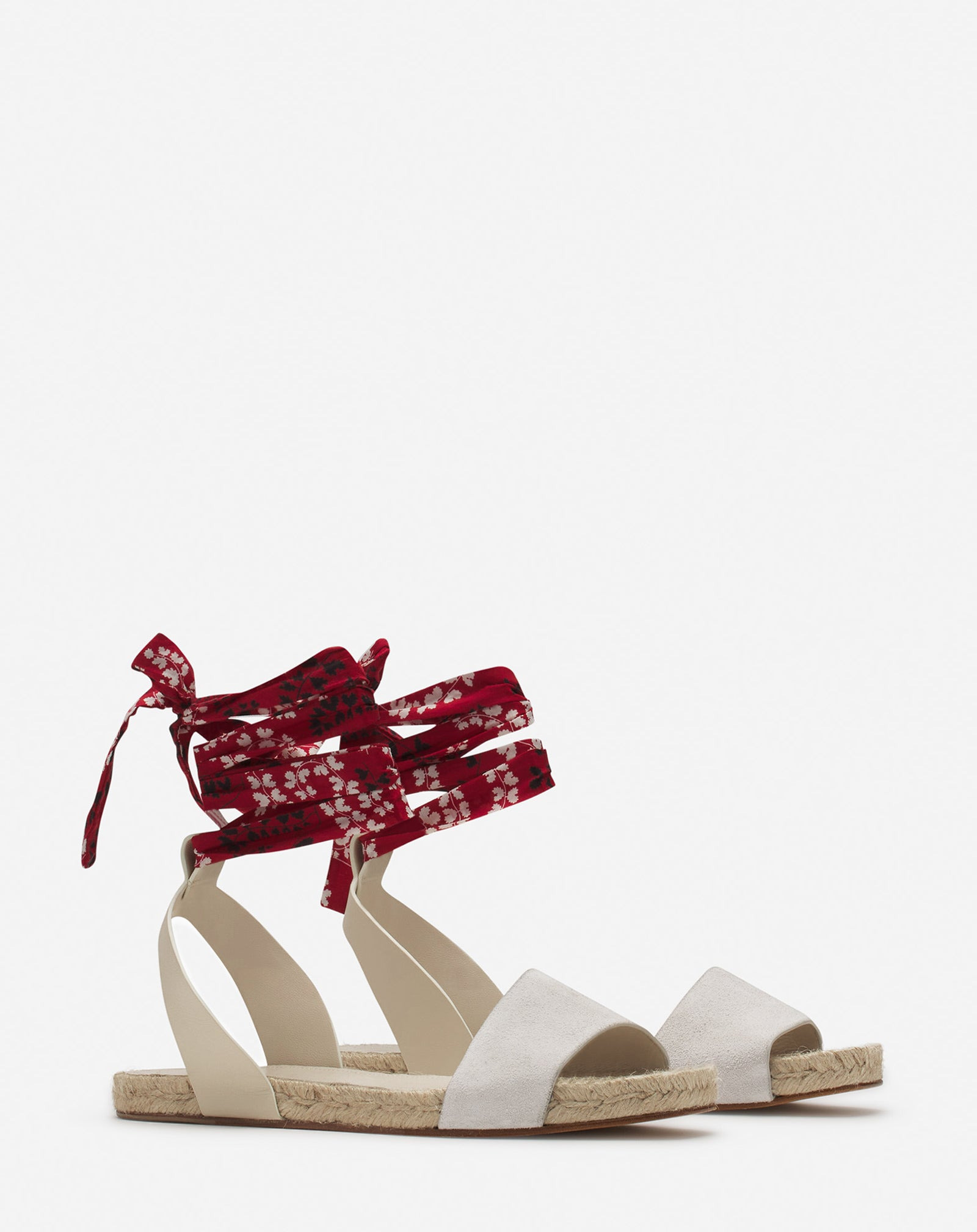DOMRA FLAT SUEDE SANDALS - 3