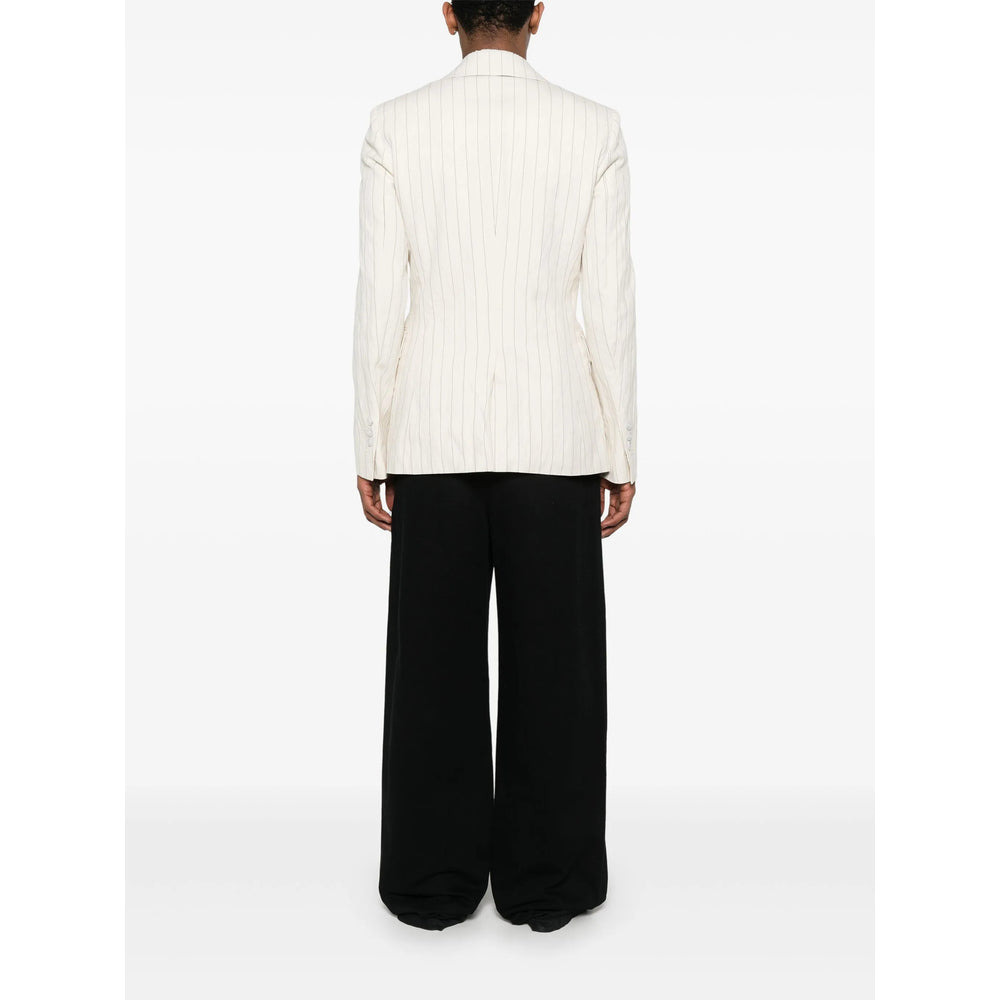 Ann Demeulemeester White Jackets - Blazers Men - 5