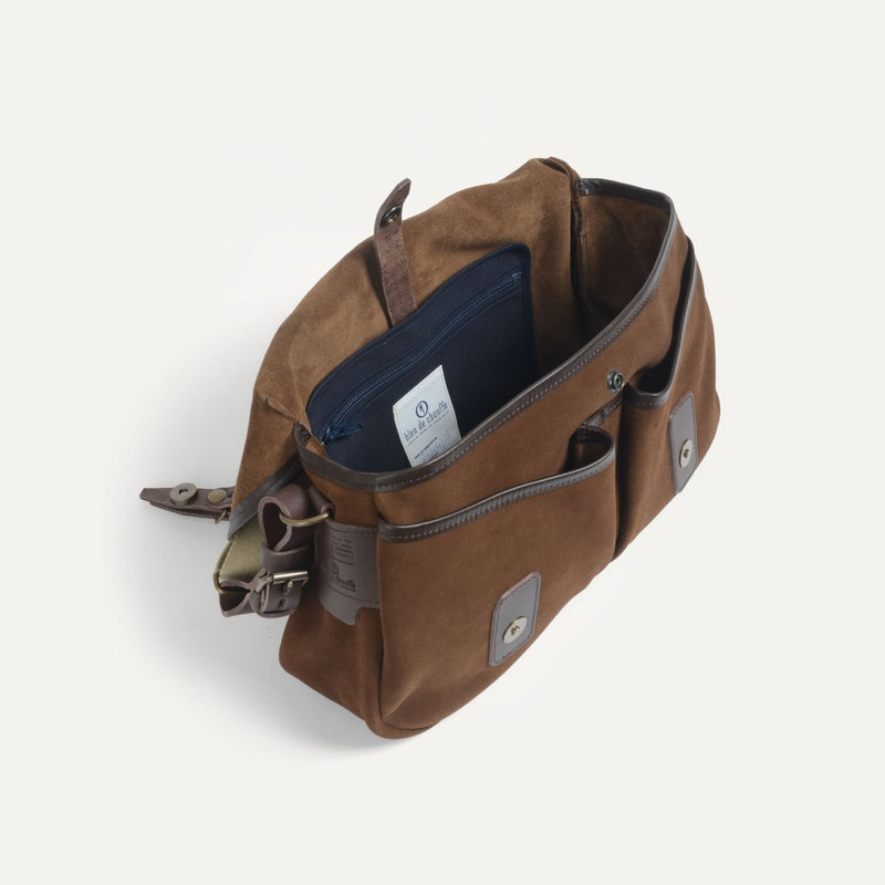 MUSETTE S FISHERMAN'S BAG / SUEDE - CHOCOLATE 6