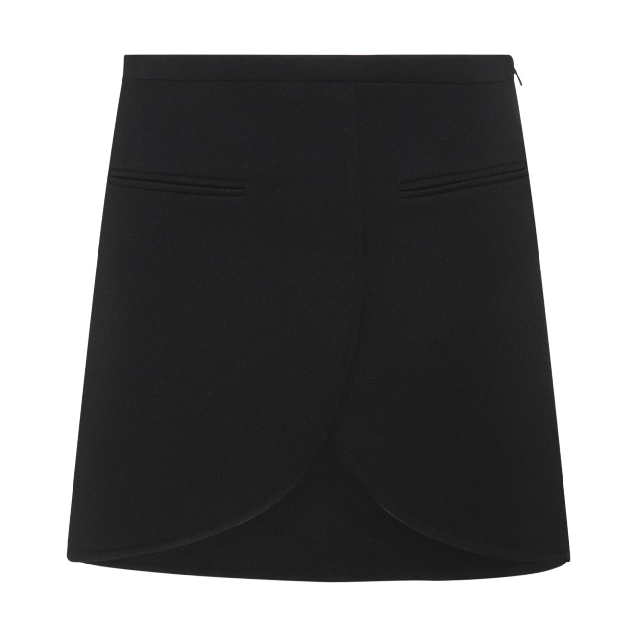 black mini skirt - 1